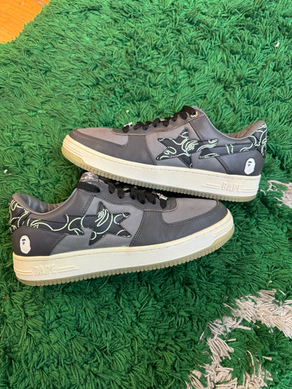 Bapesta Shoes “Grey Green”