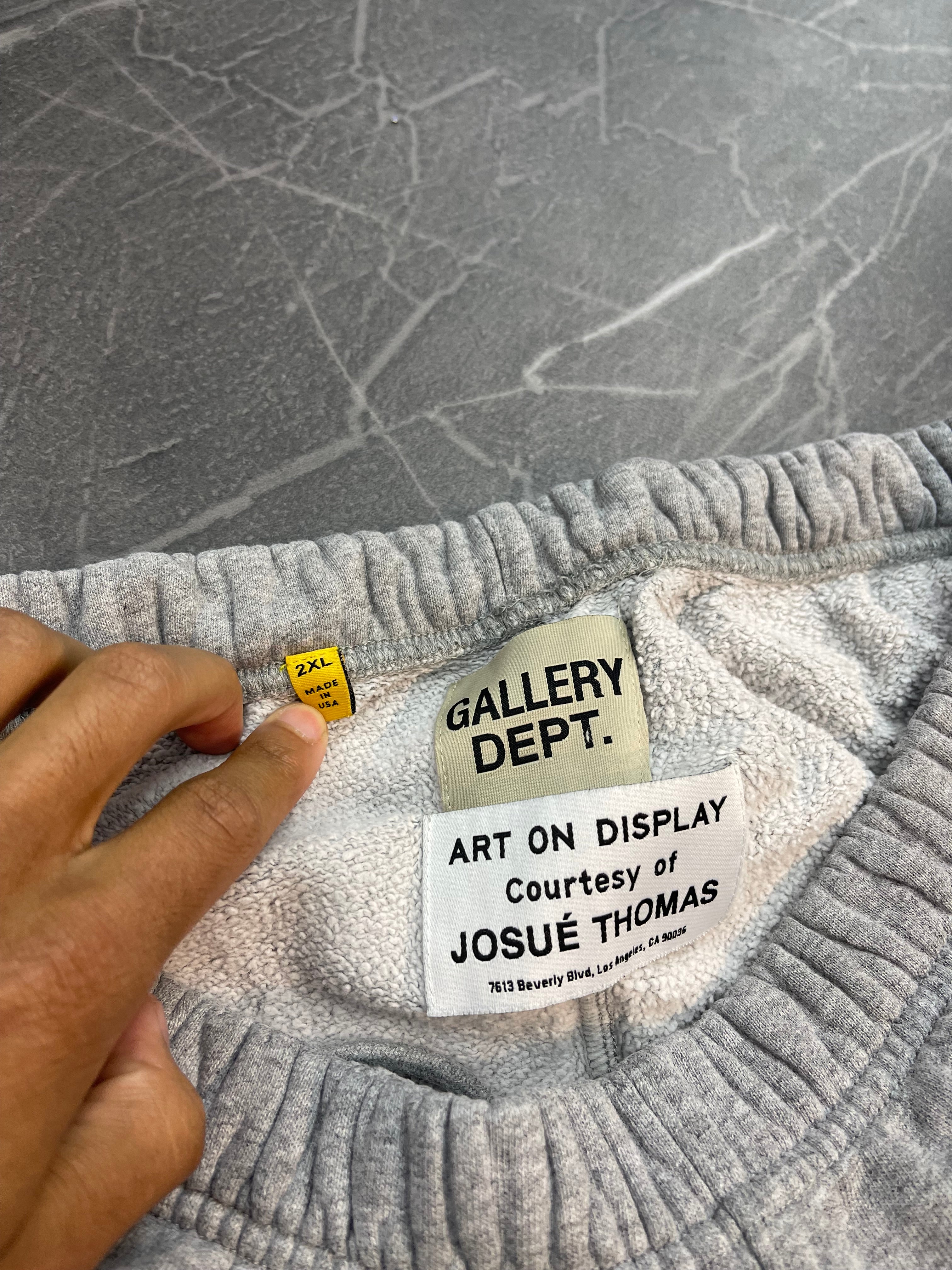 Gallery Dept Painted Flare Sweatpants Grey