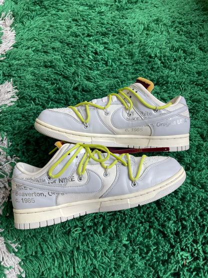 Nike Dunk Low x Off White “Lot 08 of 50”