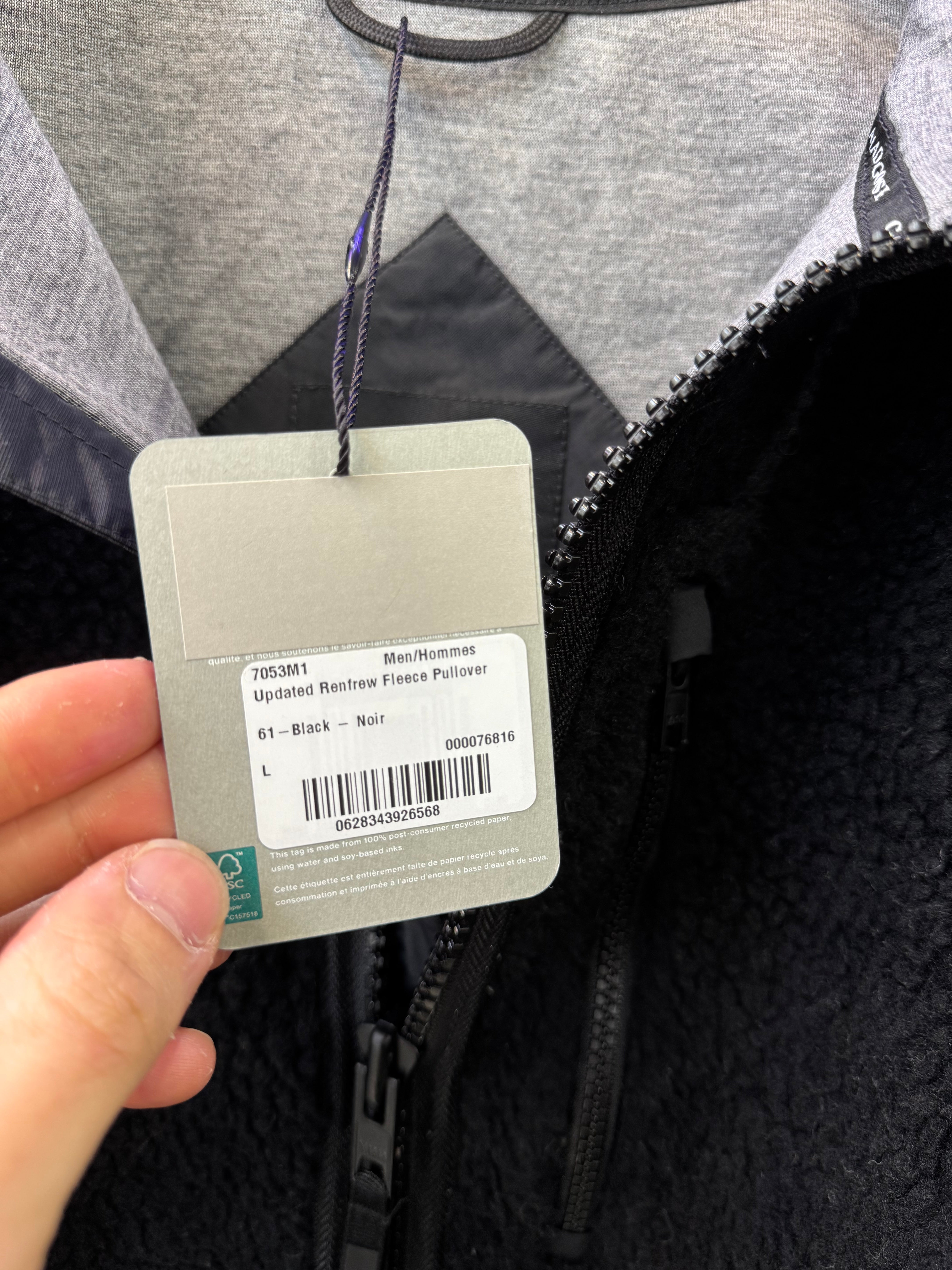 Canada Goose Renfrew Fleece Jacket “Black”