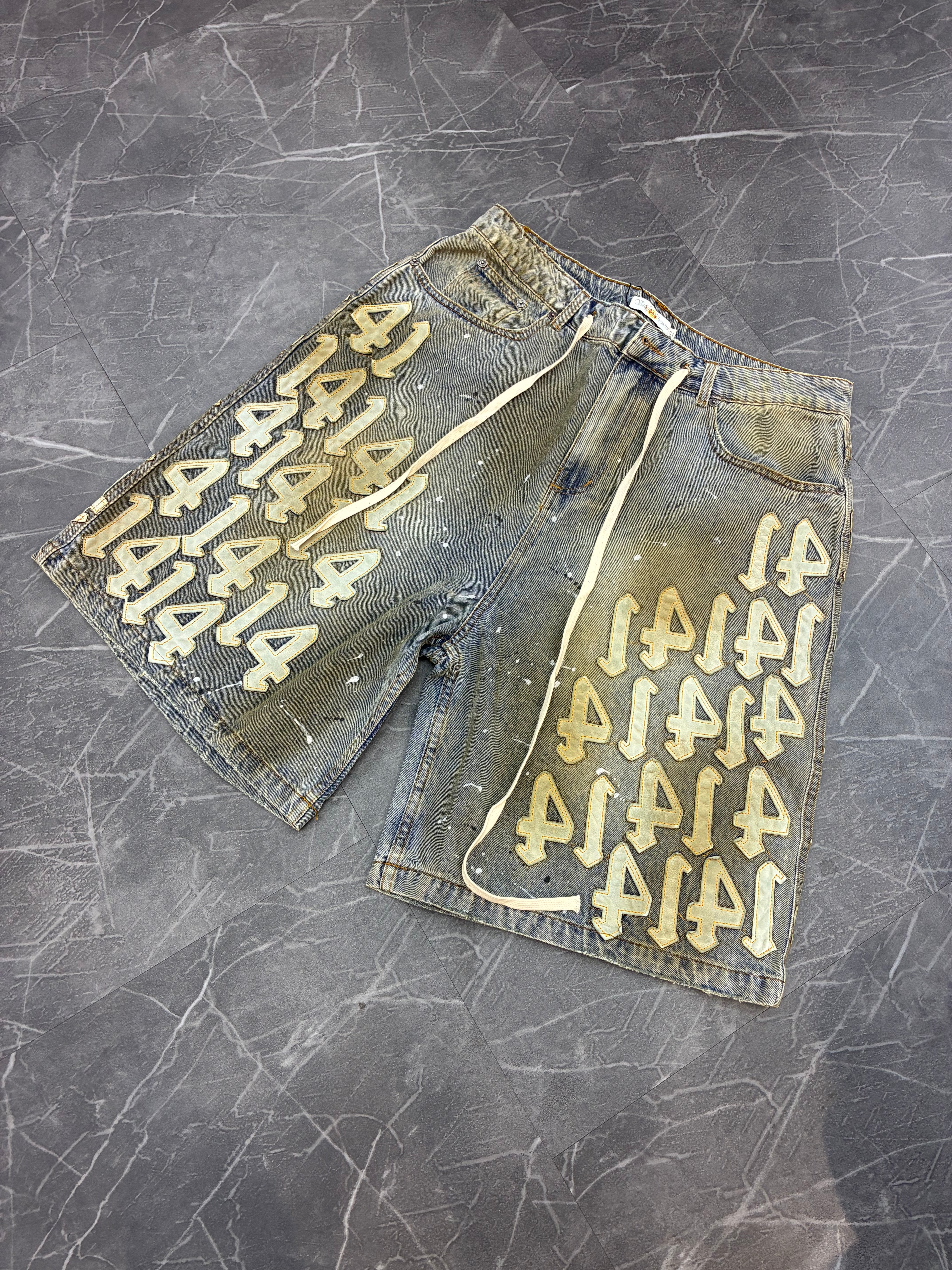 Vale Forever “White Charm Jorts”