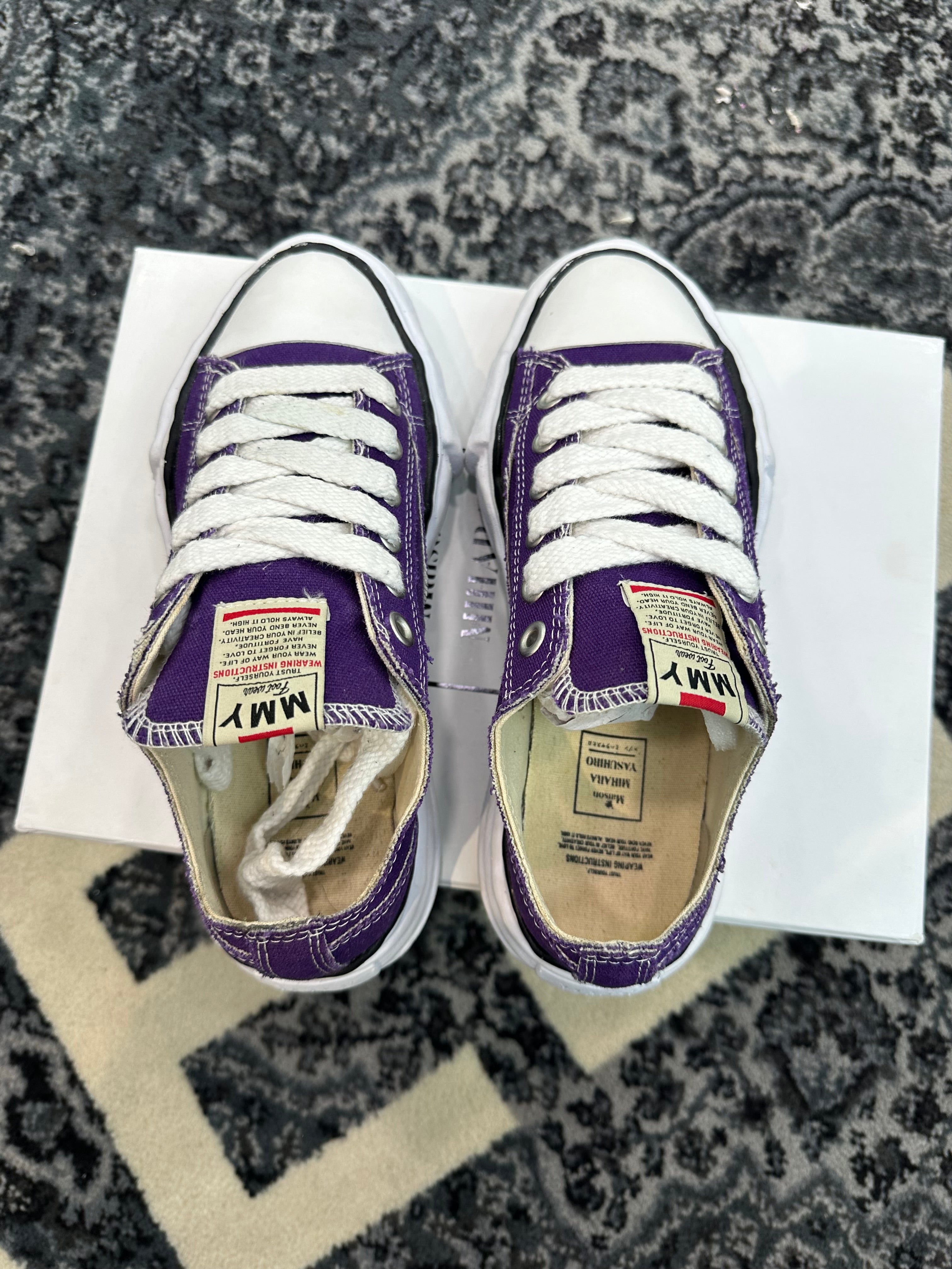 Maison Mihara Sneaker Low “Purple”
