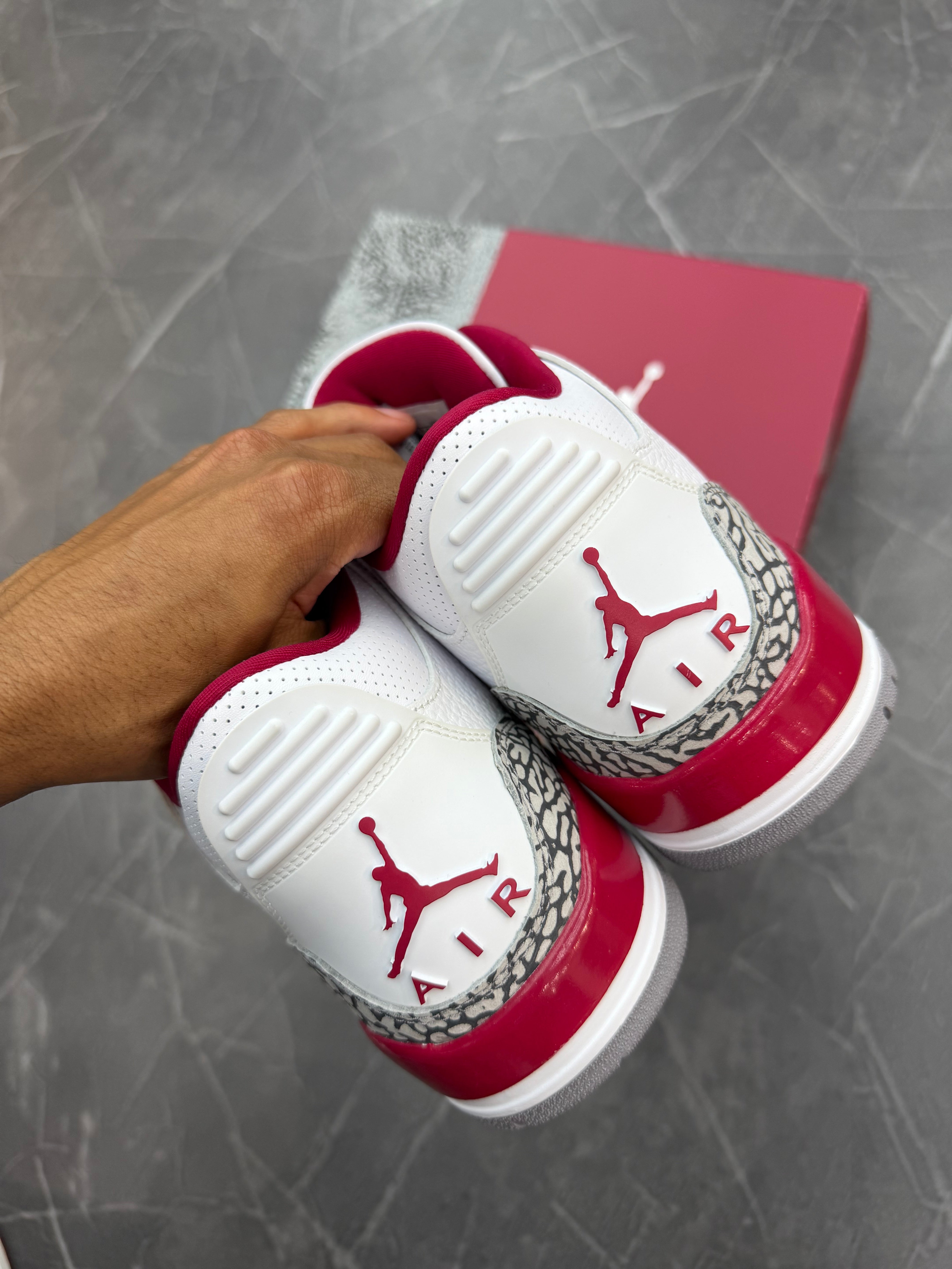Jordan 3 “Cardinal Red”