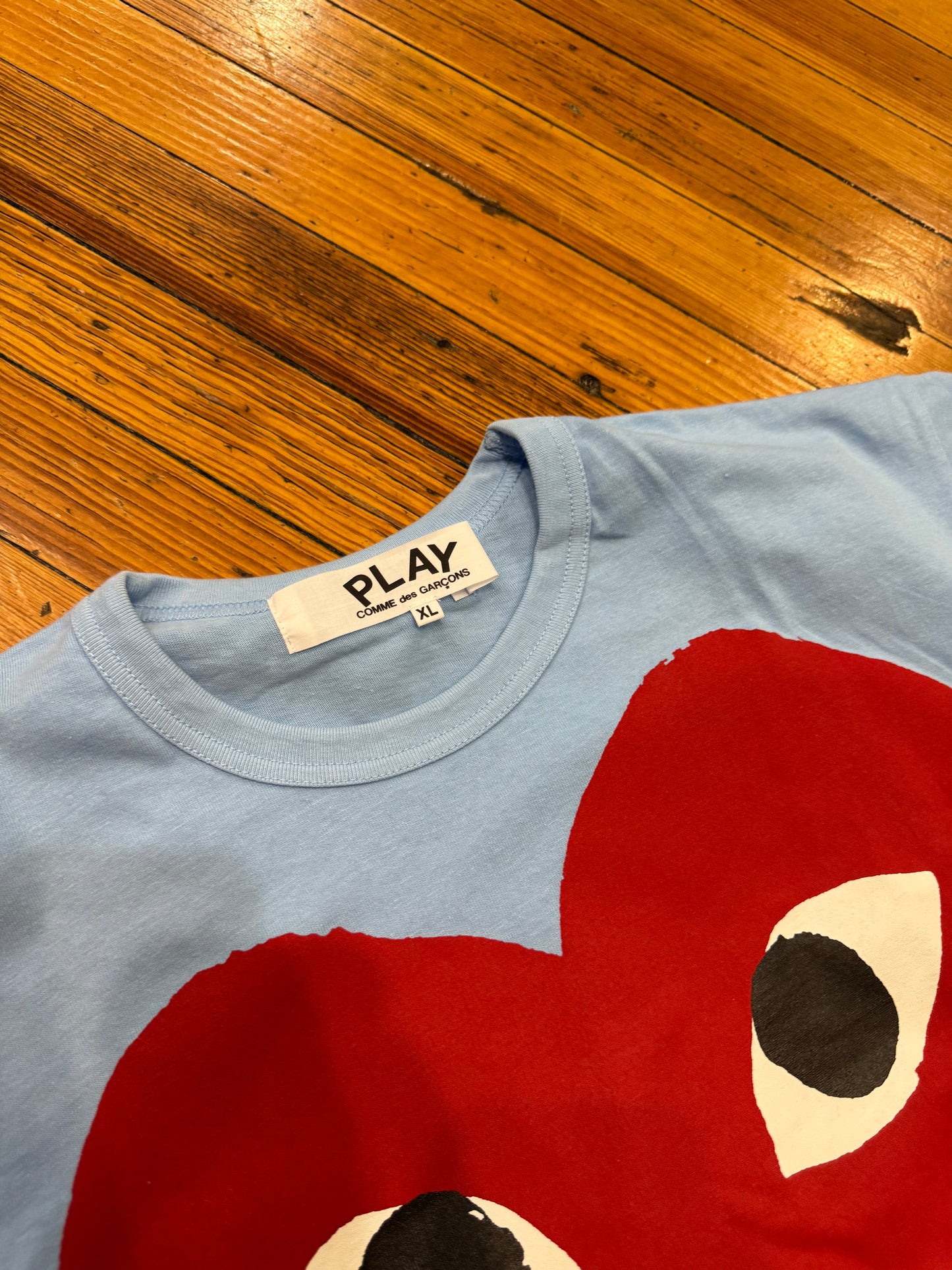 CDG Play Tee “Light Blue”