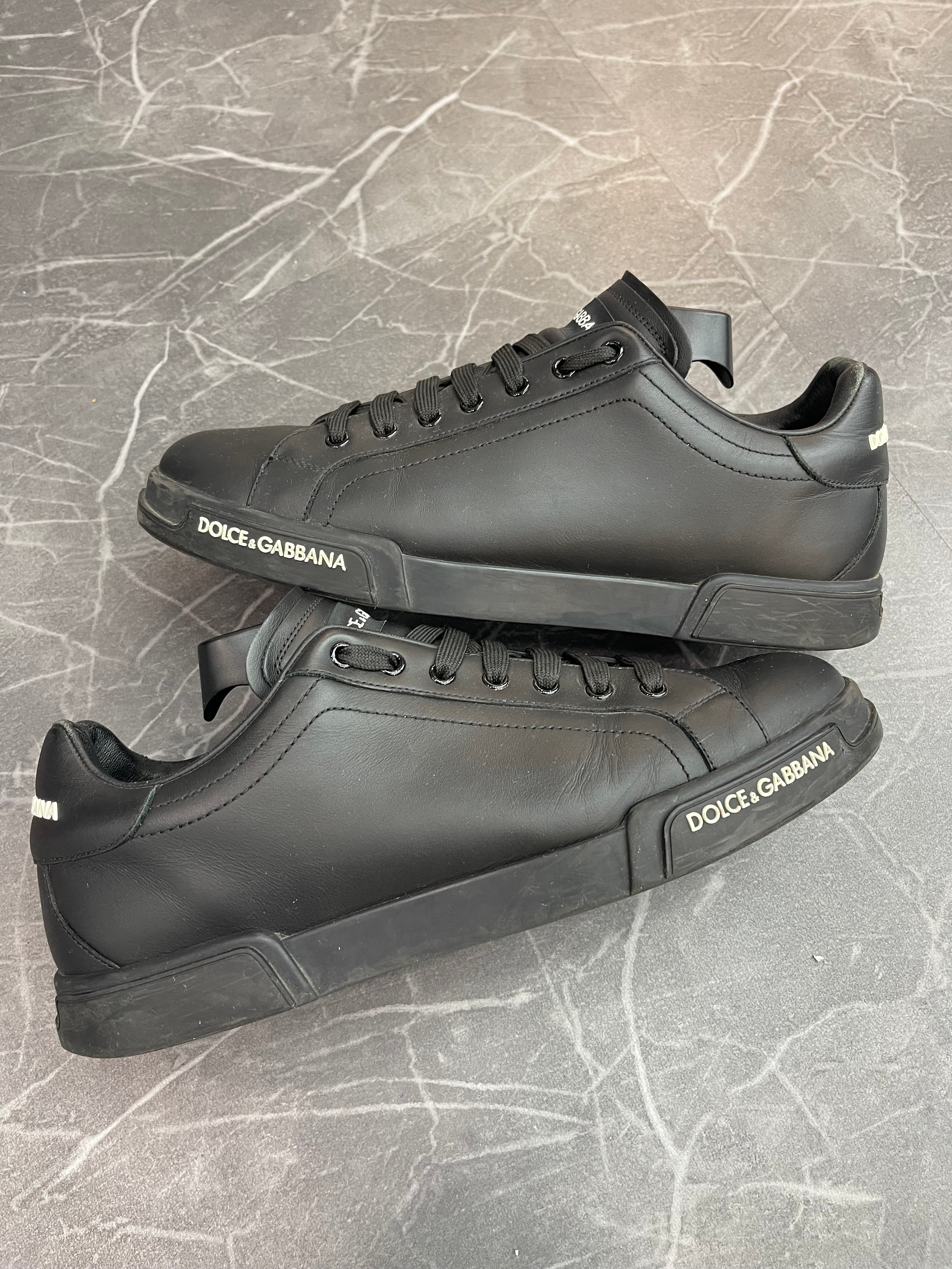 Dolce & Gabanna Portfolio Sneakers “Black”