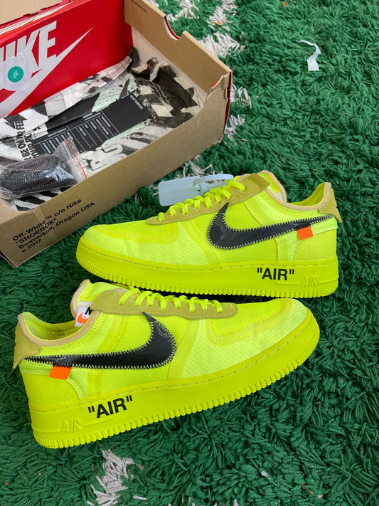 Nike Air Force 1 Low x Off White “Volt”
