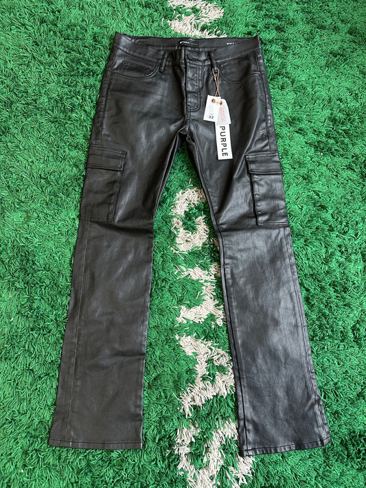 Purple Brand Waxed Jeans “Black” (33)