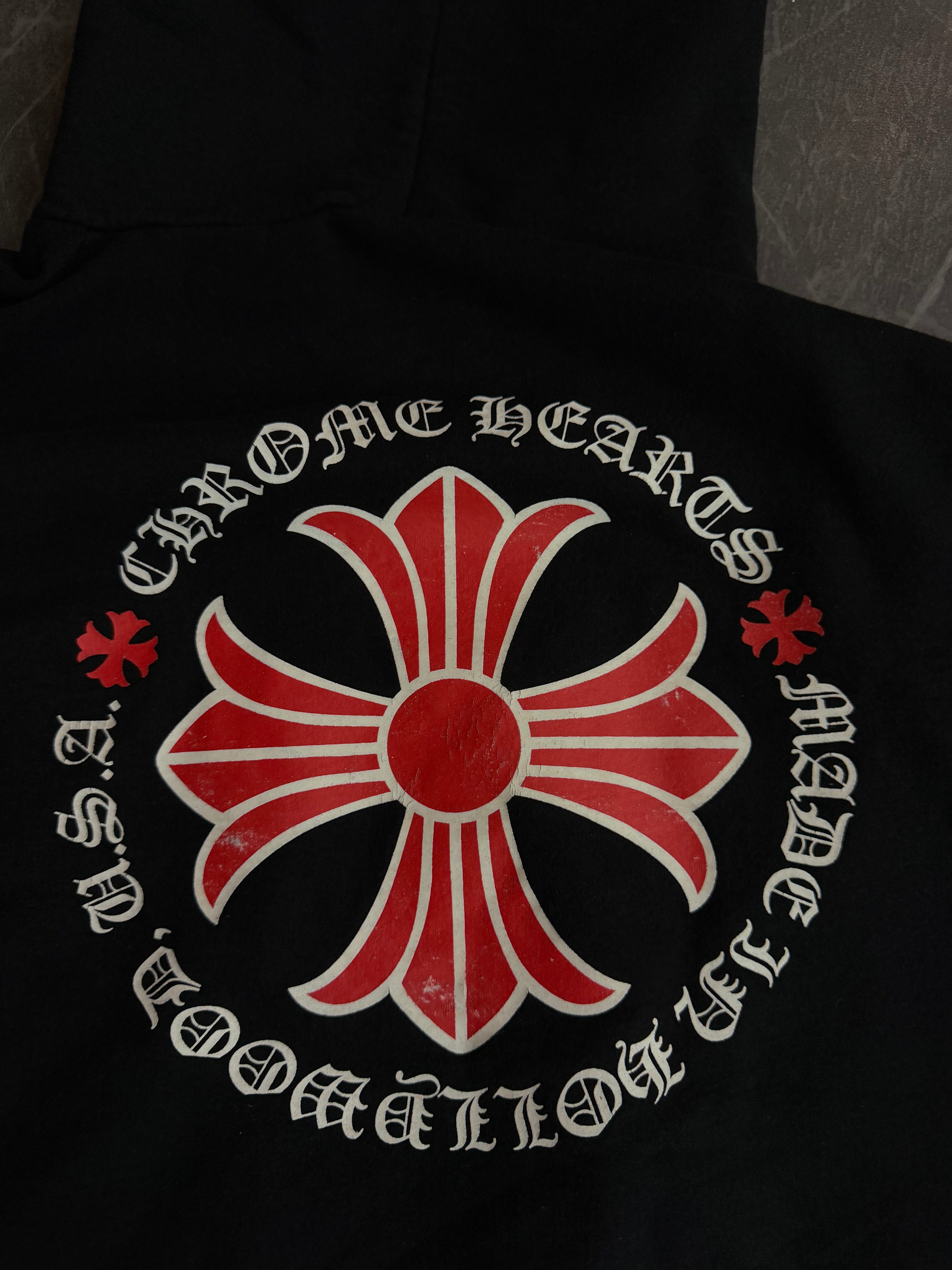 Chrome Hearts Zip Up “Black Red”