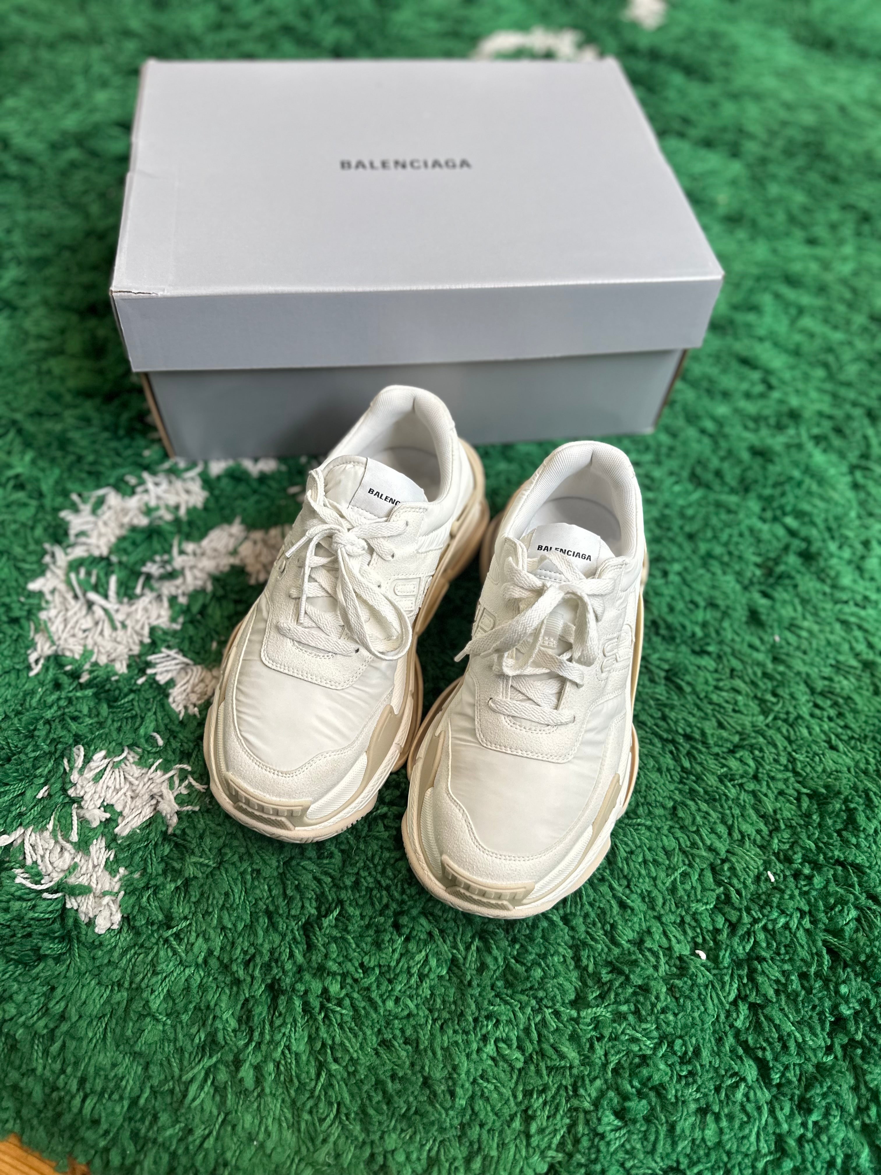Balenciaga Triple S “White Beige”