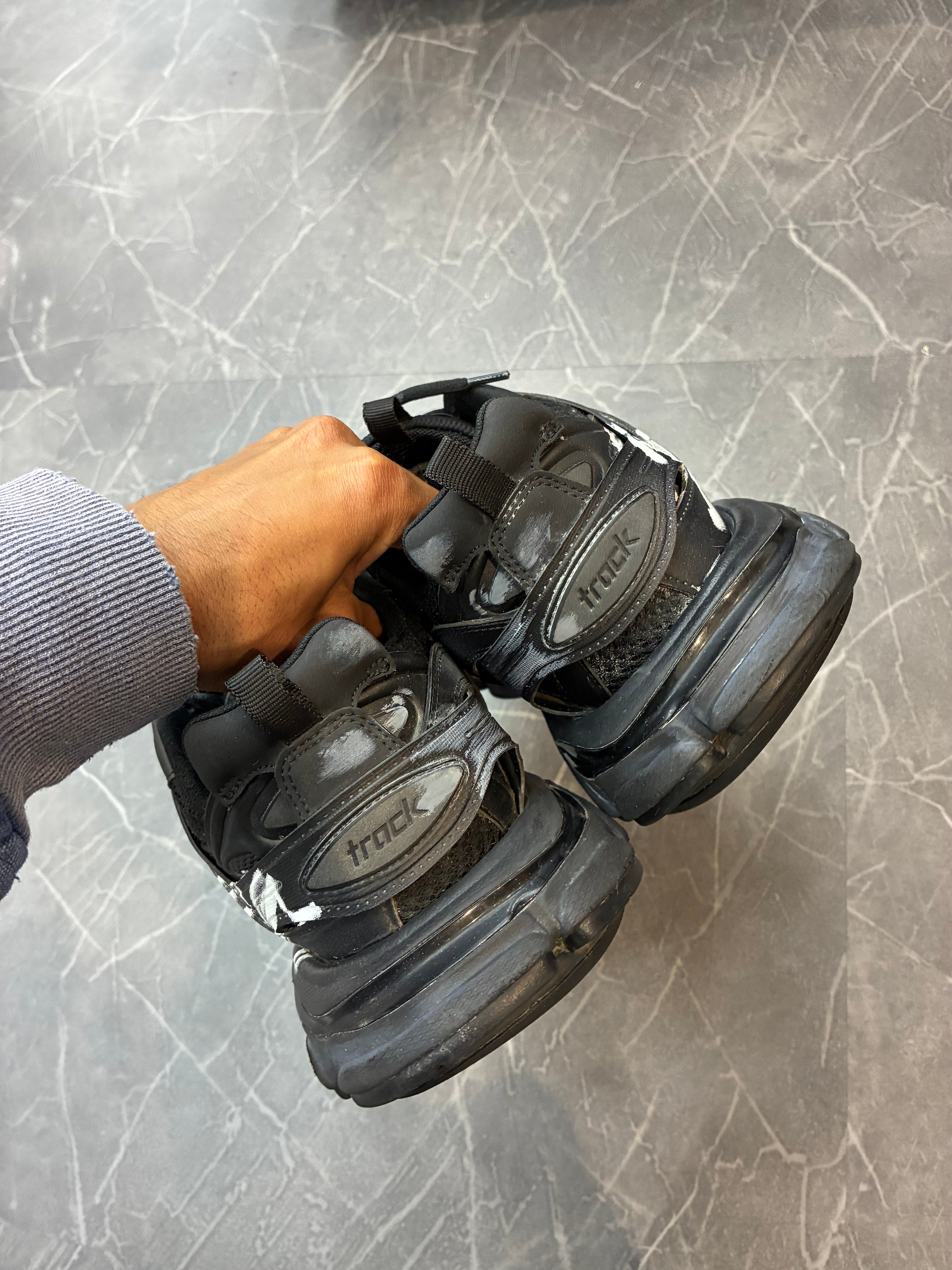 Balenciaga Track Runner “Graffiti Black”