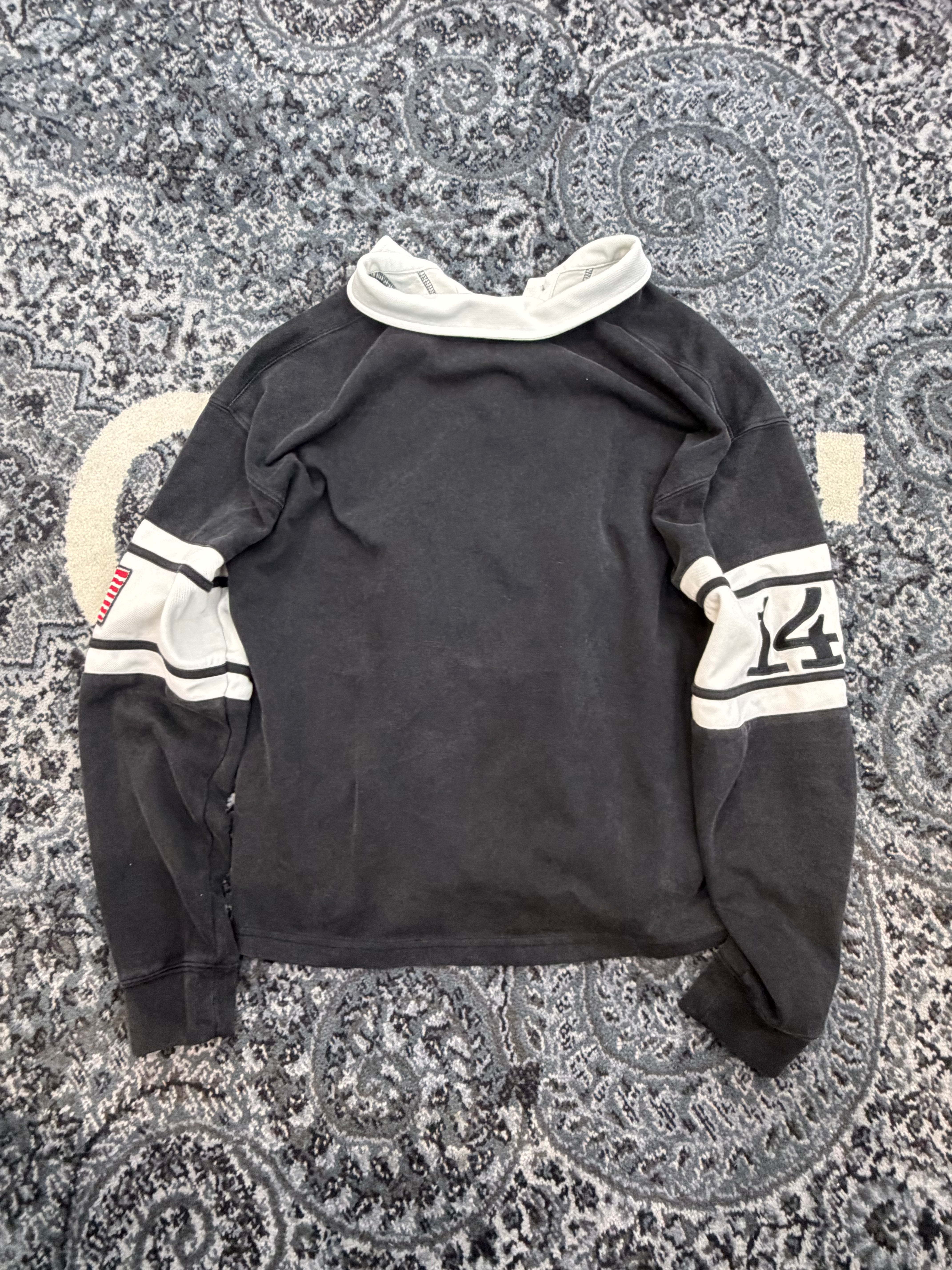 Vale Polo Longsleeve Black “Paradise”