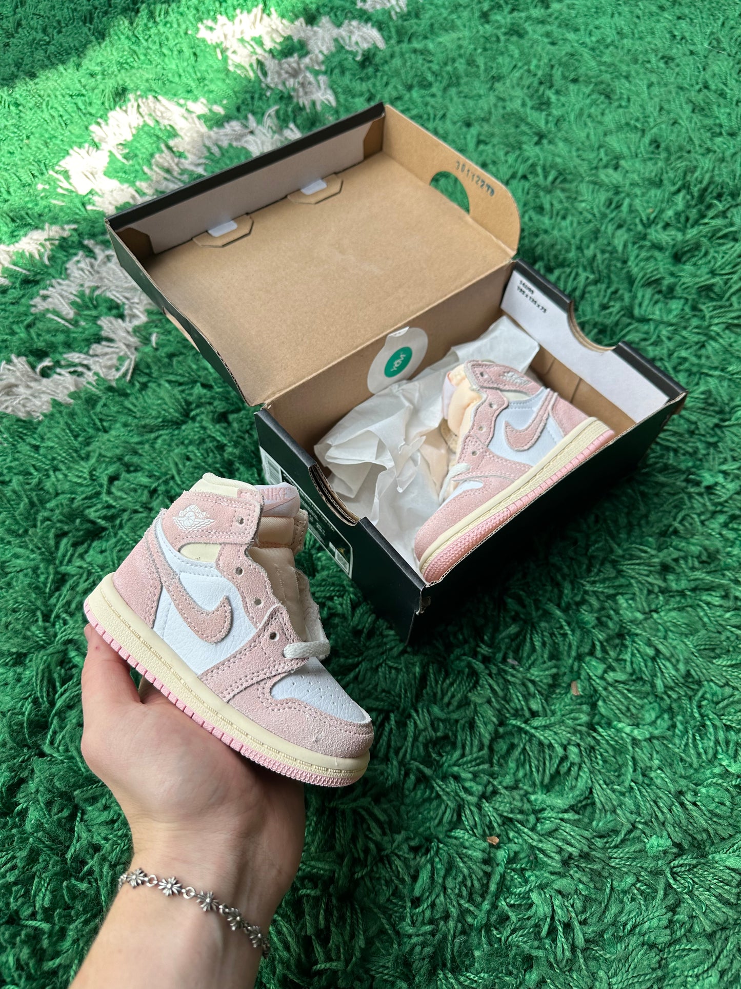 Jordan 1 High Washed Pink Toddler