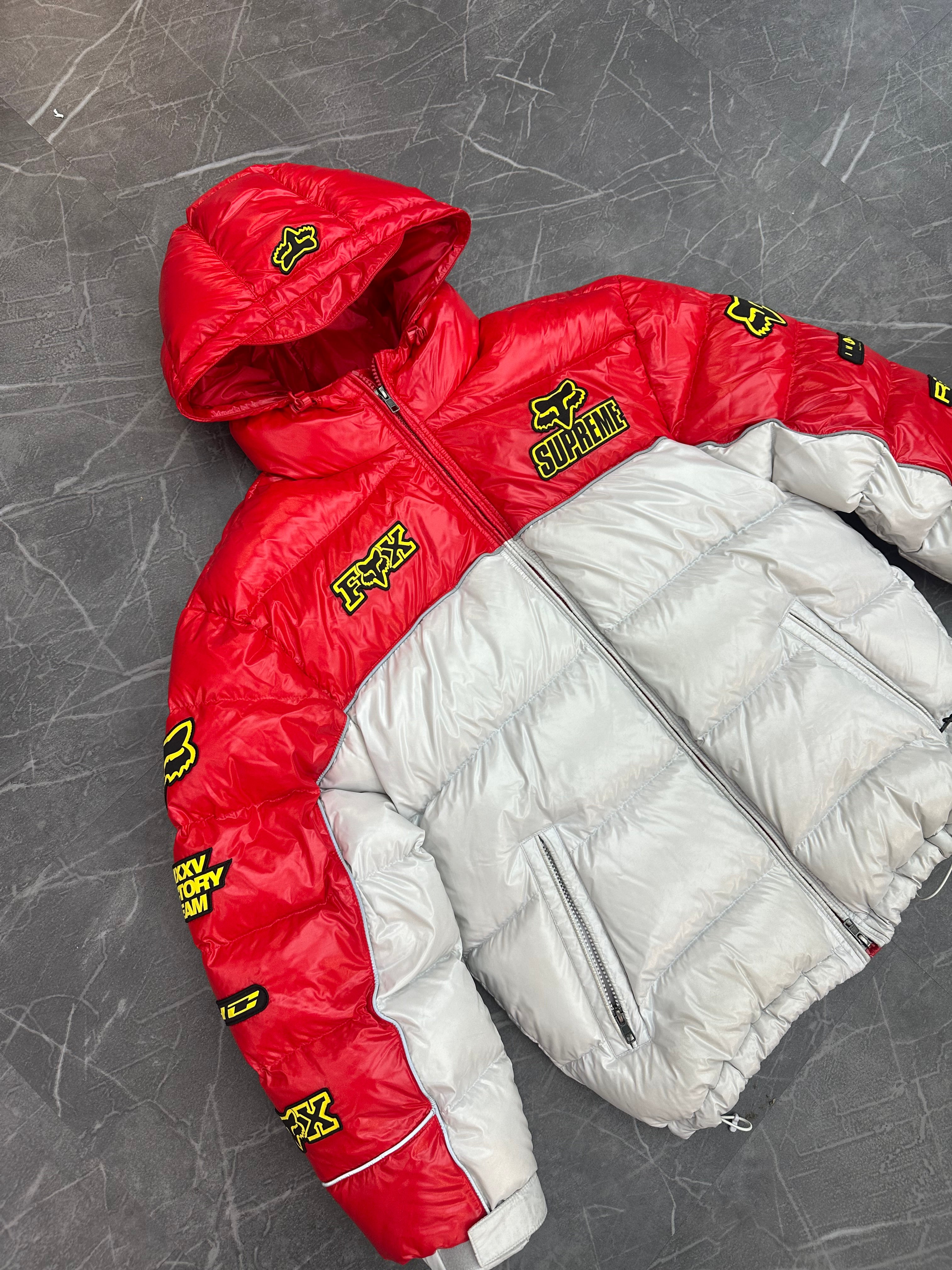 Supreme Fox Racing Shiny Down Puffer “Red”