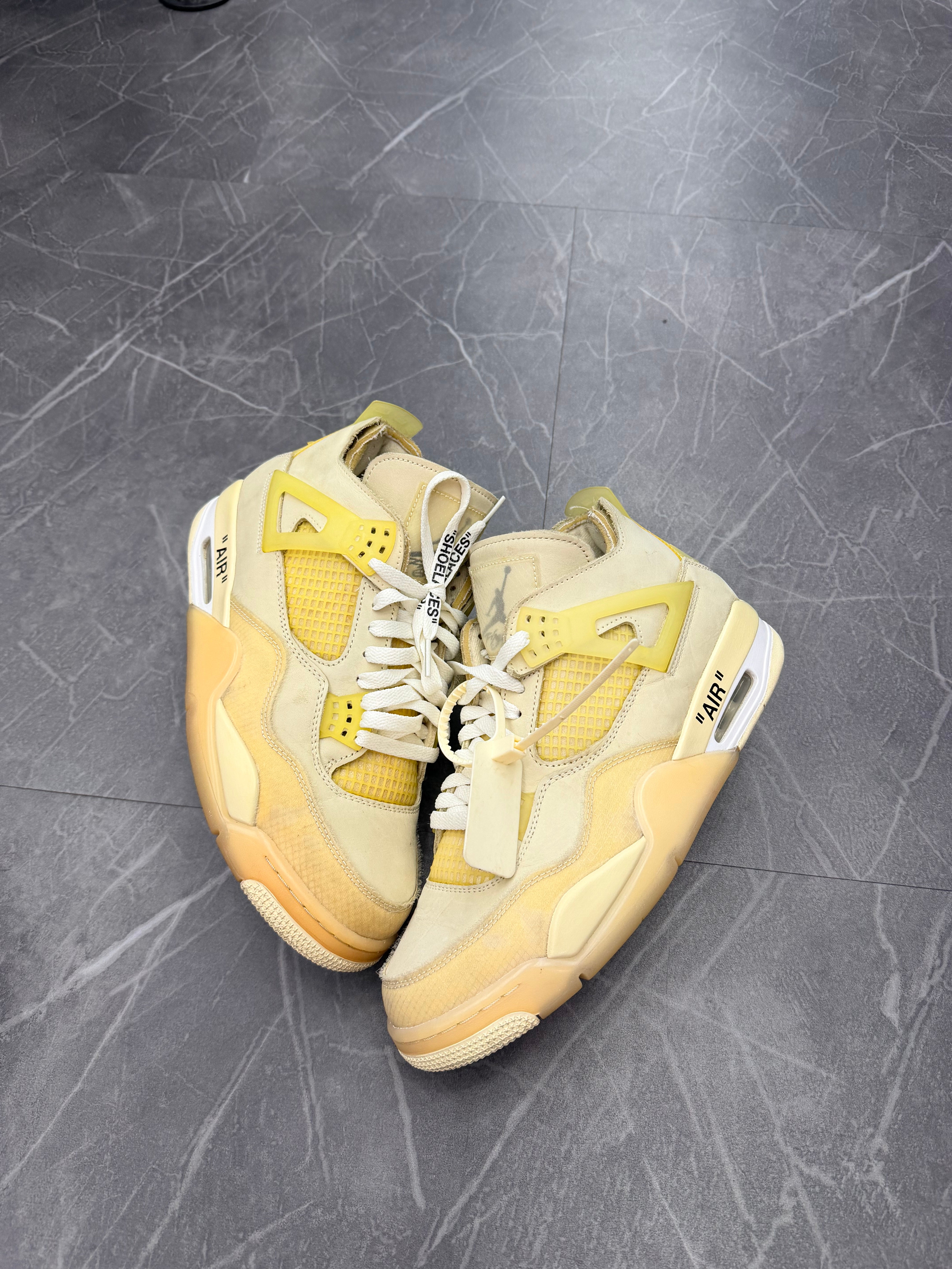 Off-White Jordan 4 “Sail”