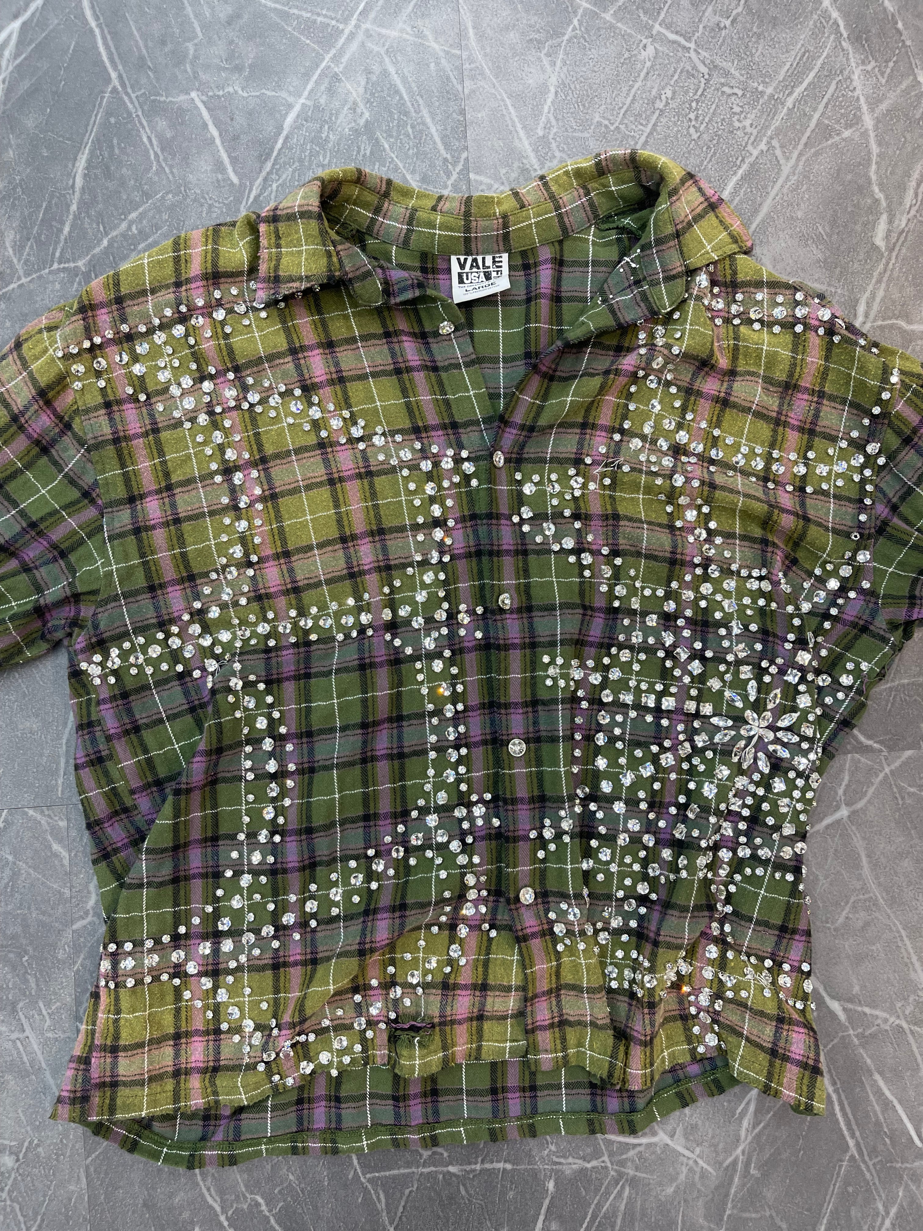 Vale Forever Flannel “Purple/Green”
