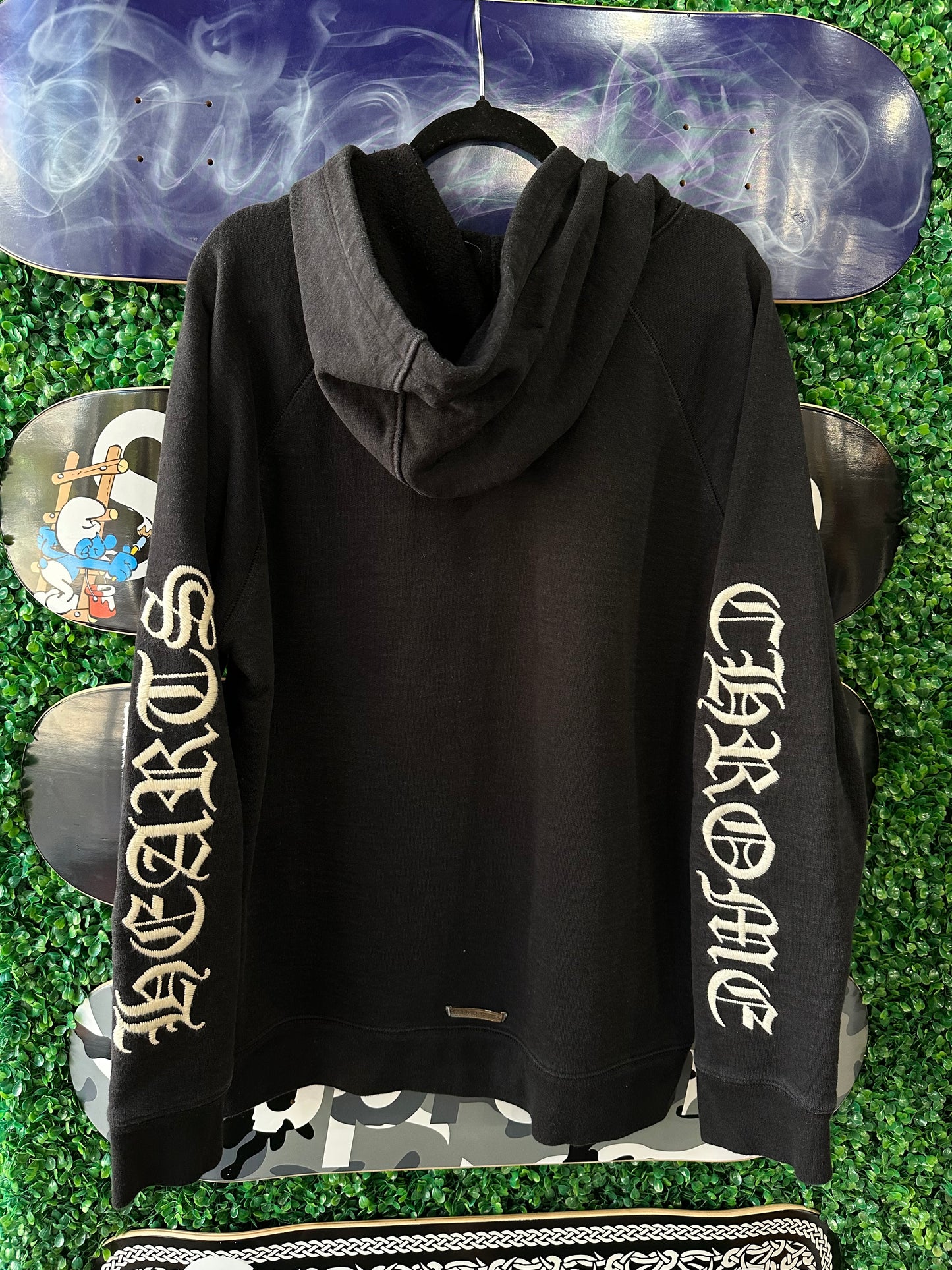 Chrome Hearts Embroidered Hoodie “Black”