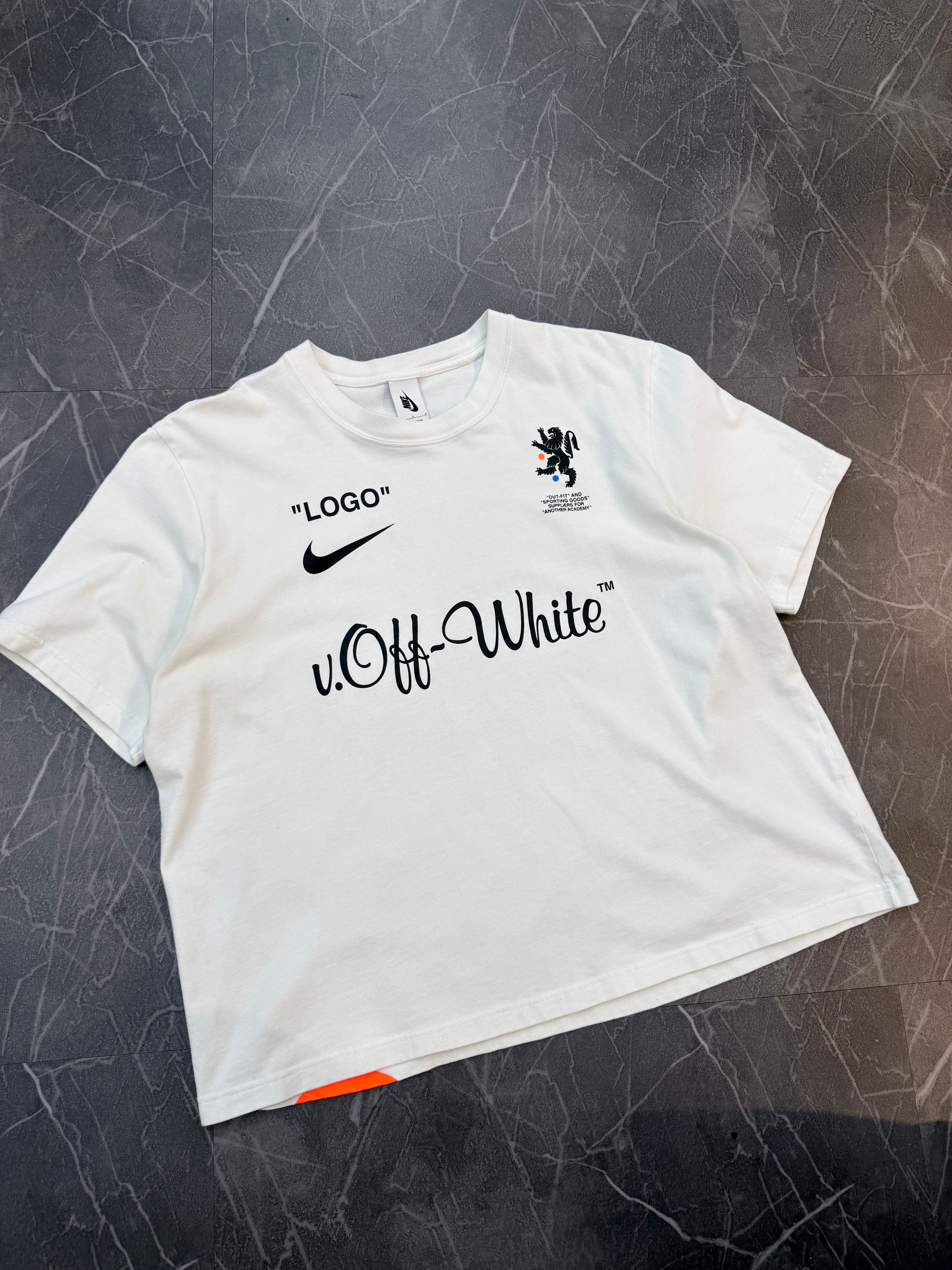 Off-White x Nike Lab Mercurial NRG Tee “White”