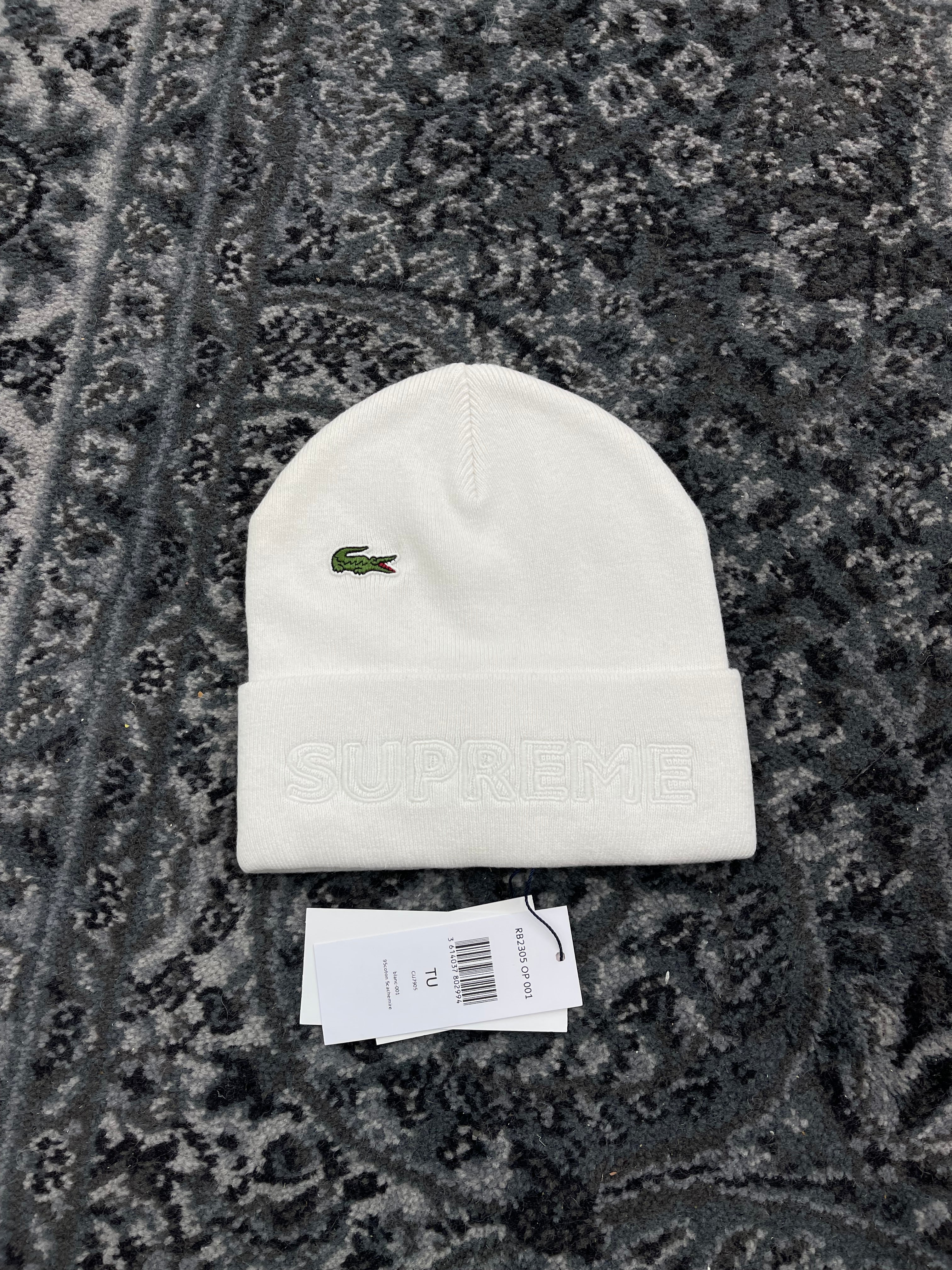 Supreme X Lacoste Beanie