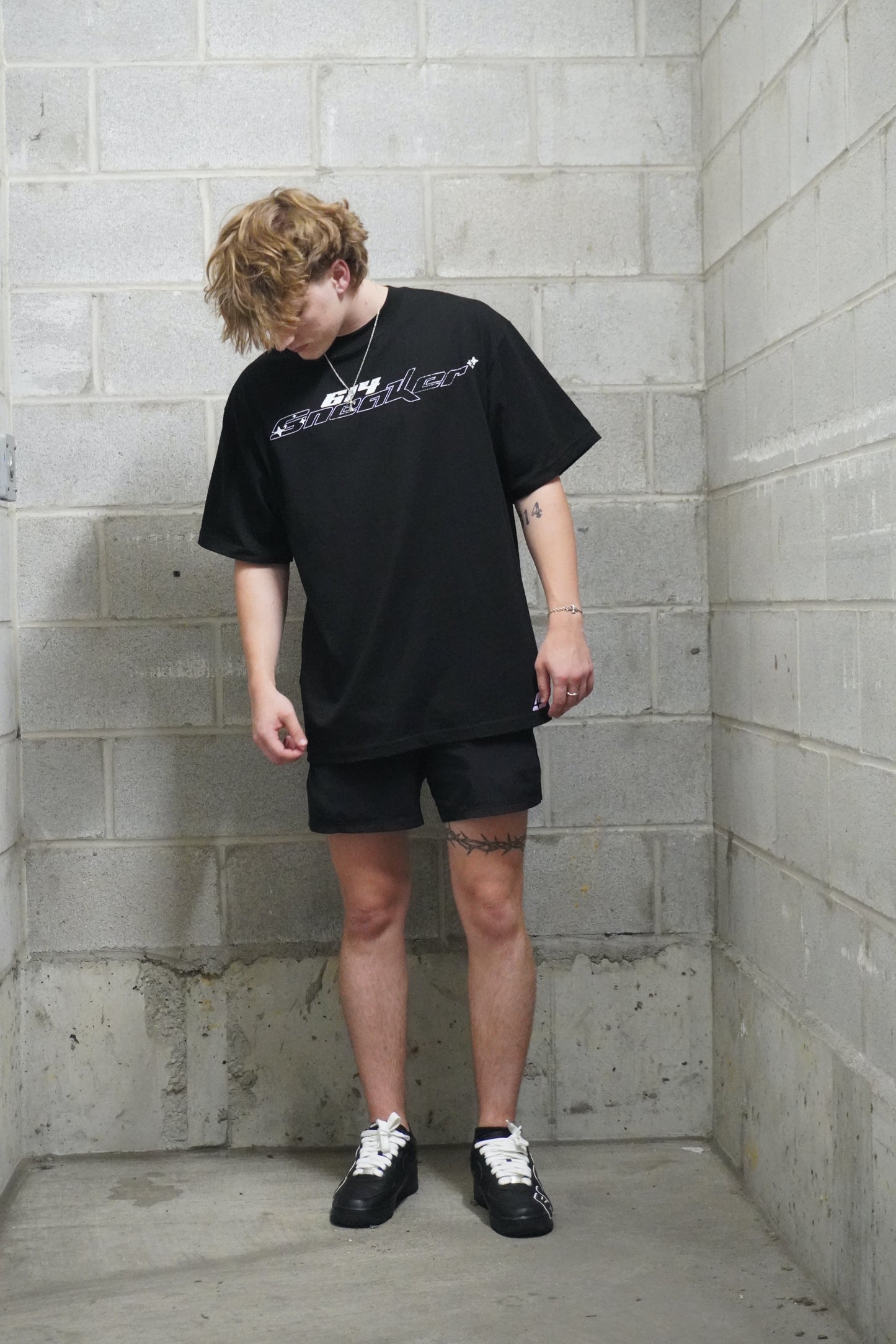 614Sneaker Merch Tee “Black”