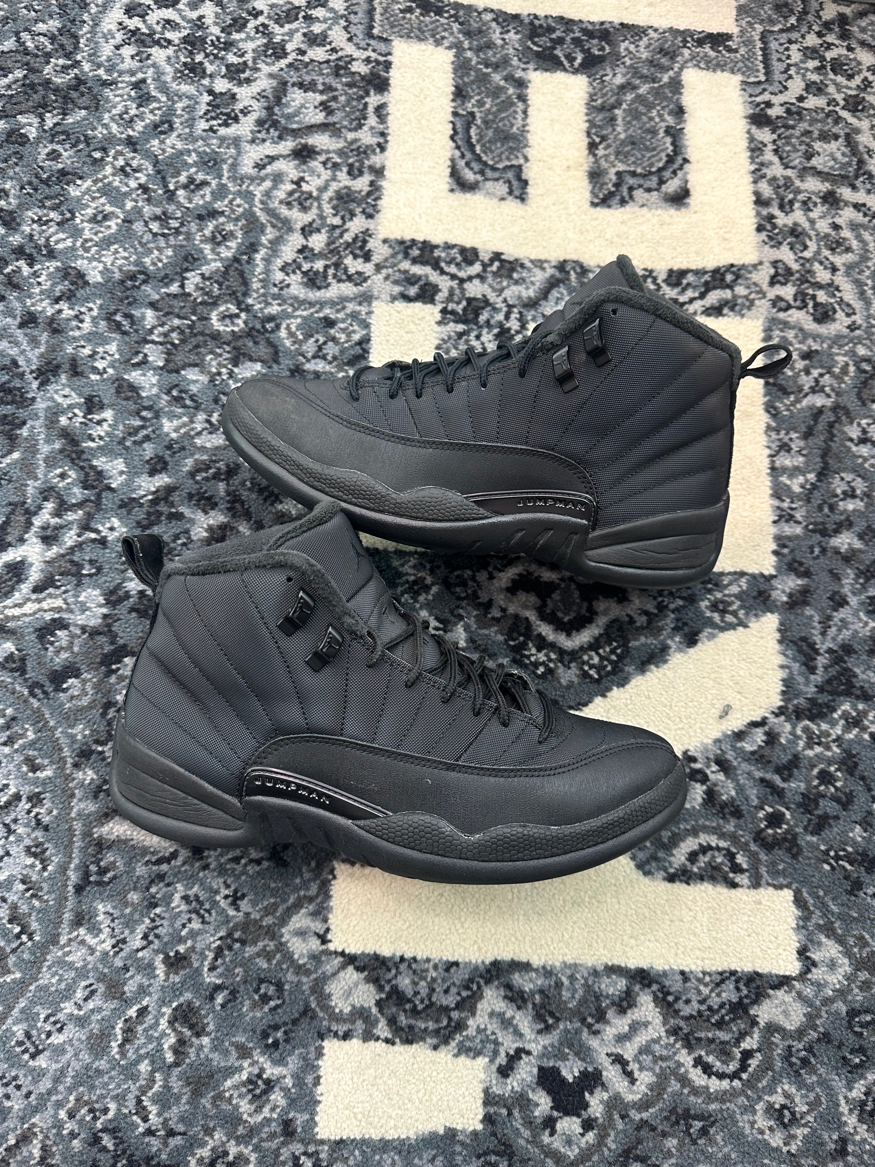 Jordan 12 “Winterized Black”