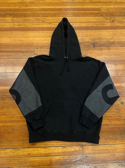 Supreme Big Logo Hoodie Black