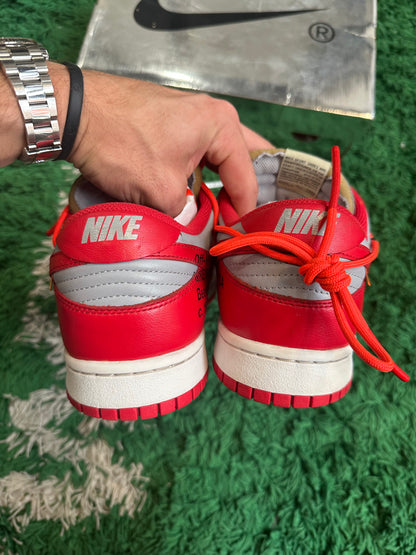 Nike Off White Dunk “University Red”