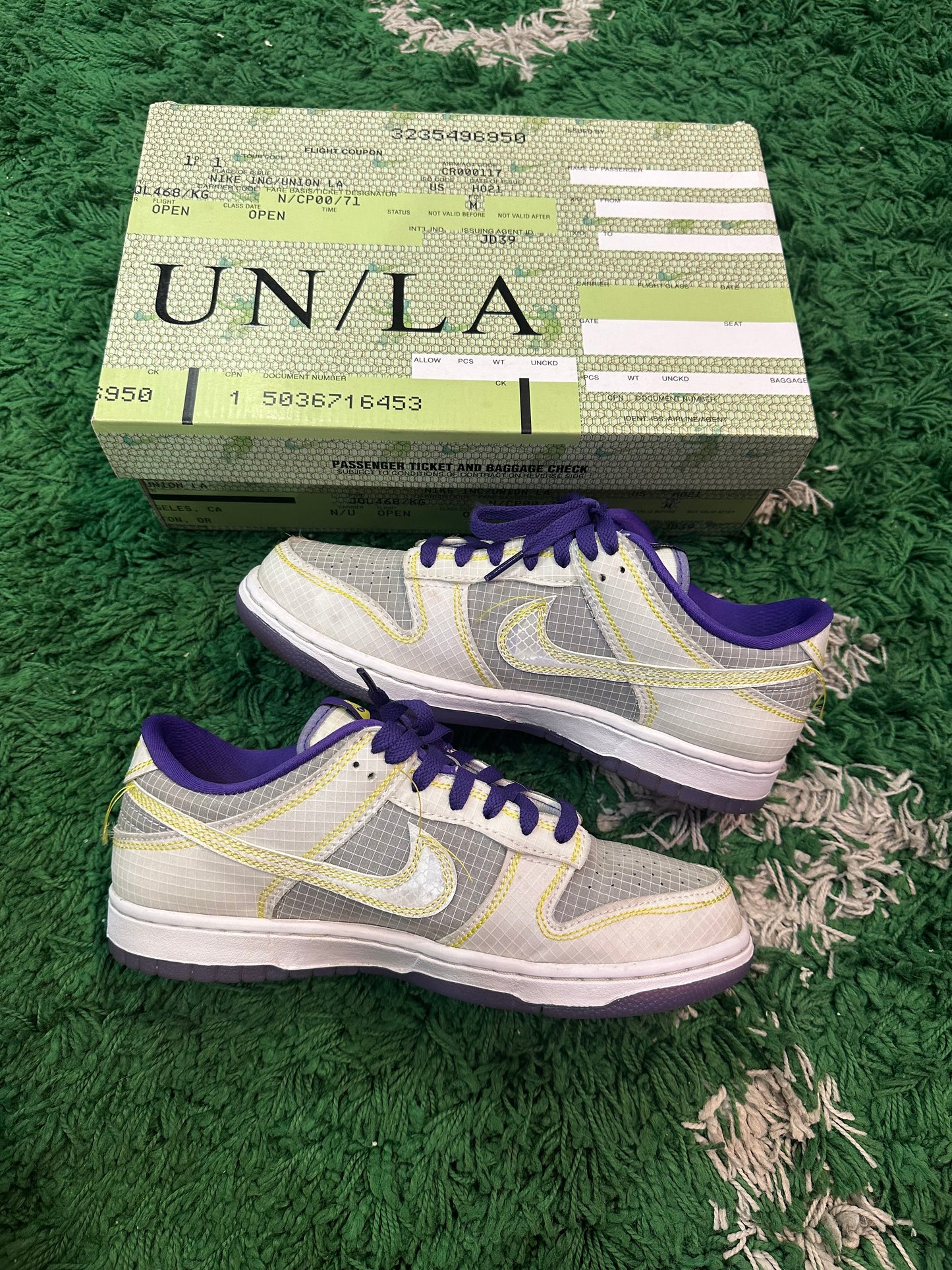 Nike Dunk Low Union “Court Purple”