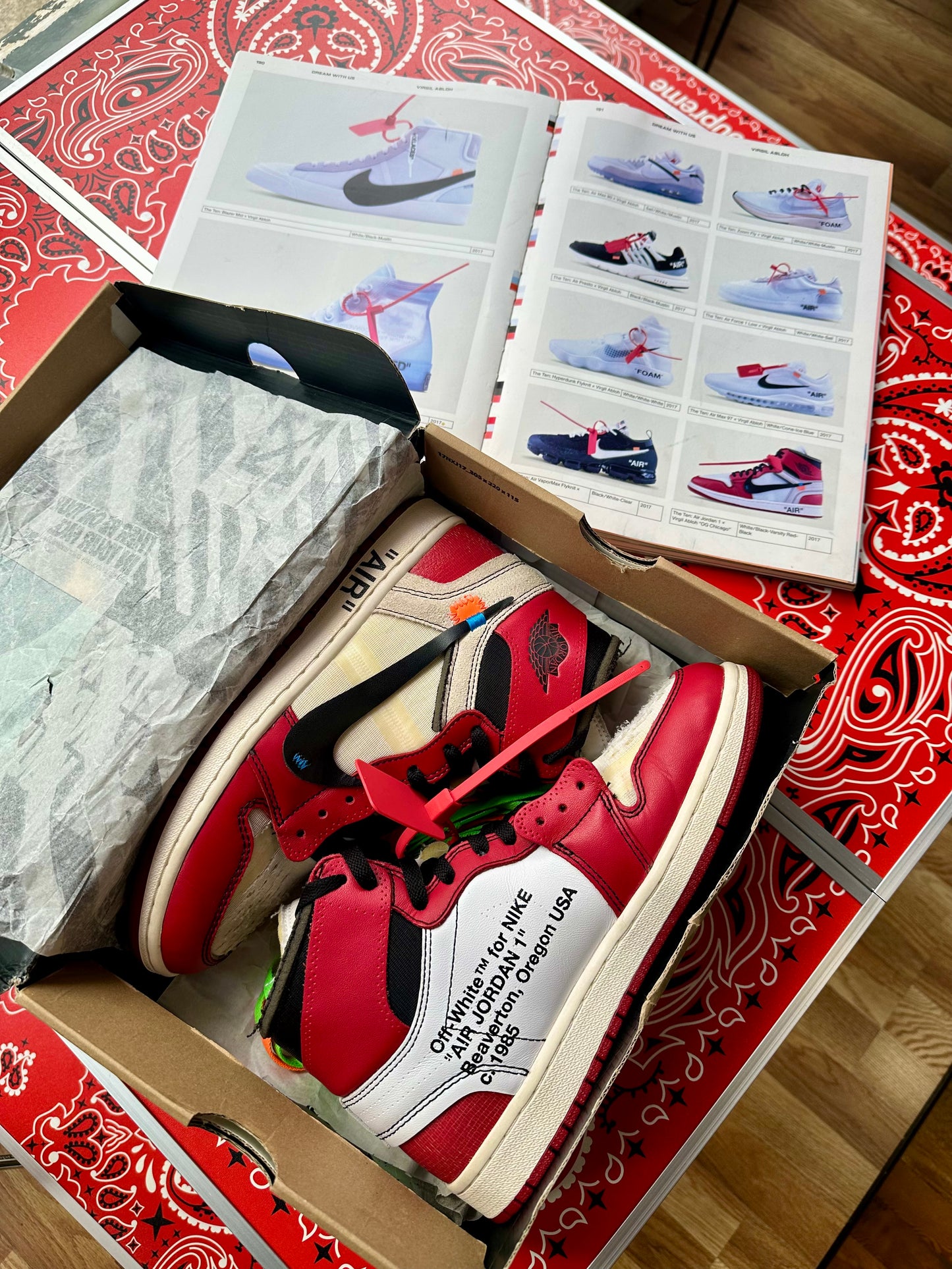 Off-White Jordan 1 High “Chicago”