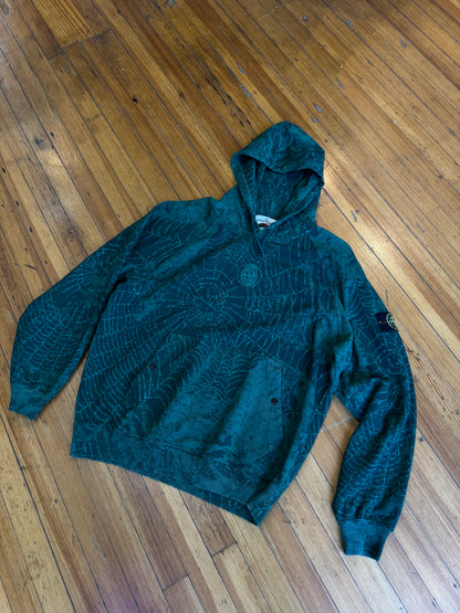 Supreme x Stone Island Hoodie “Dark Green”