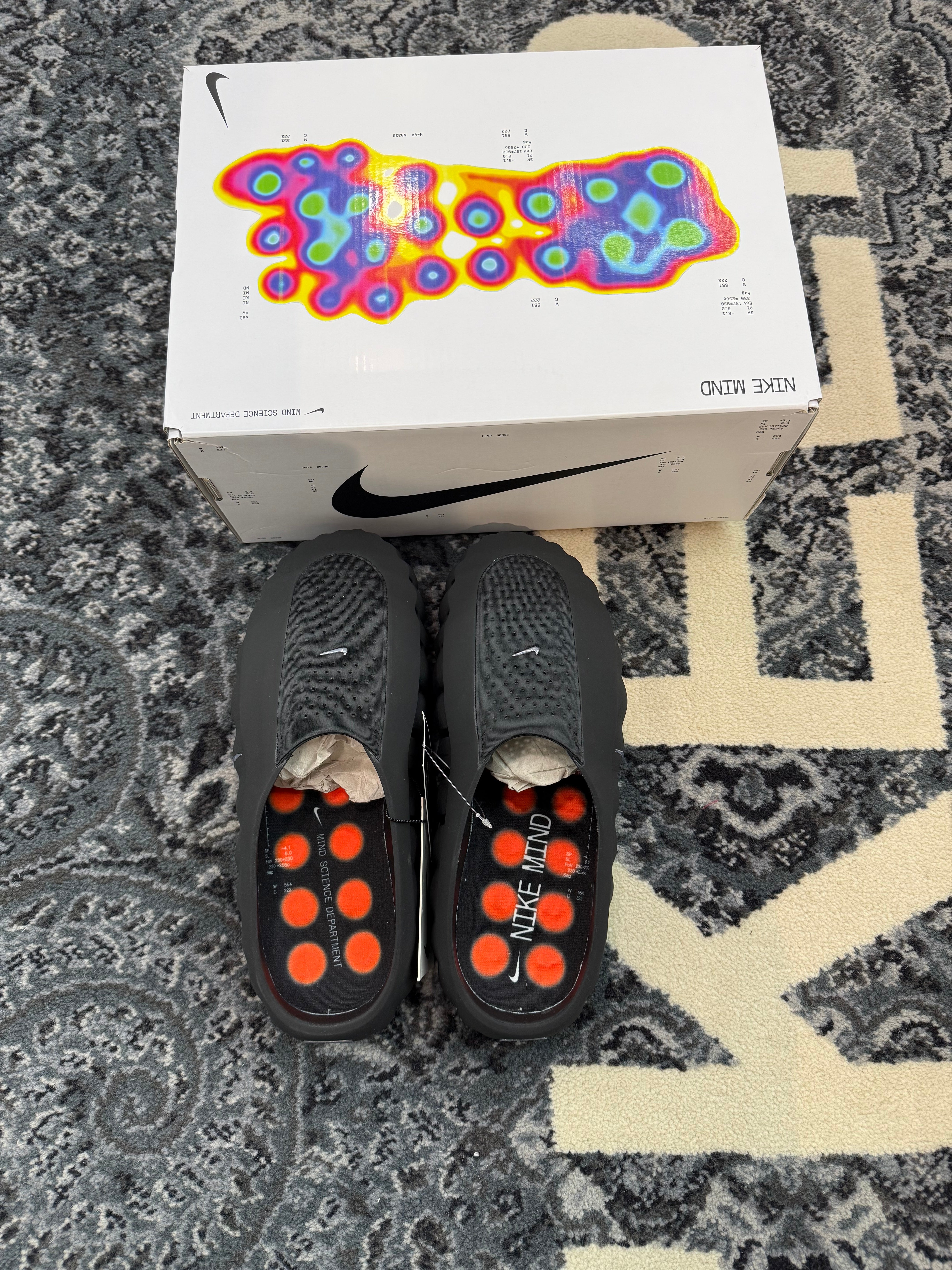 Nike Mind 001 Slide “Black Chrome”