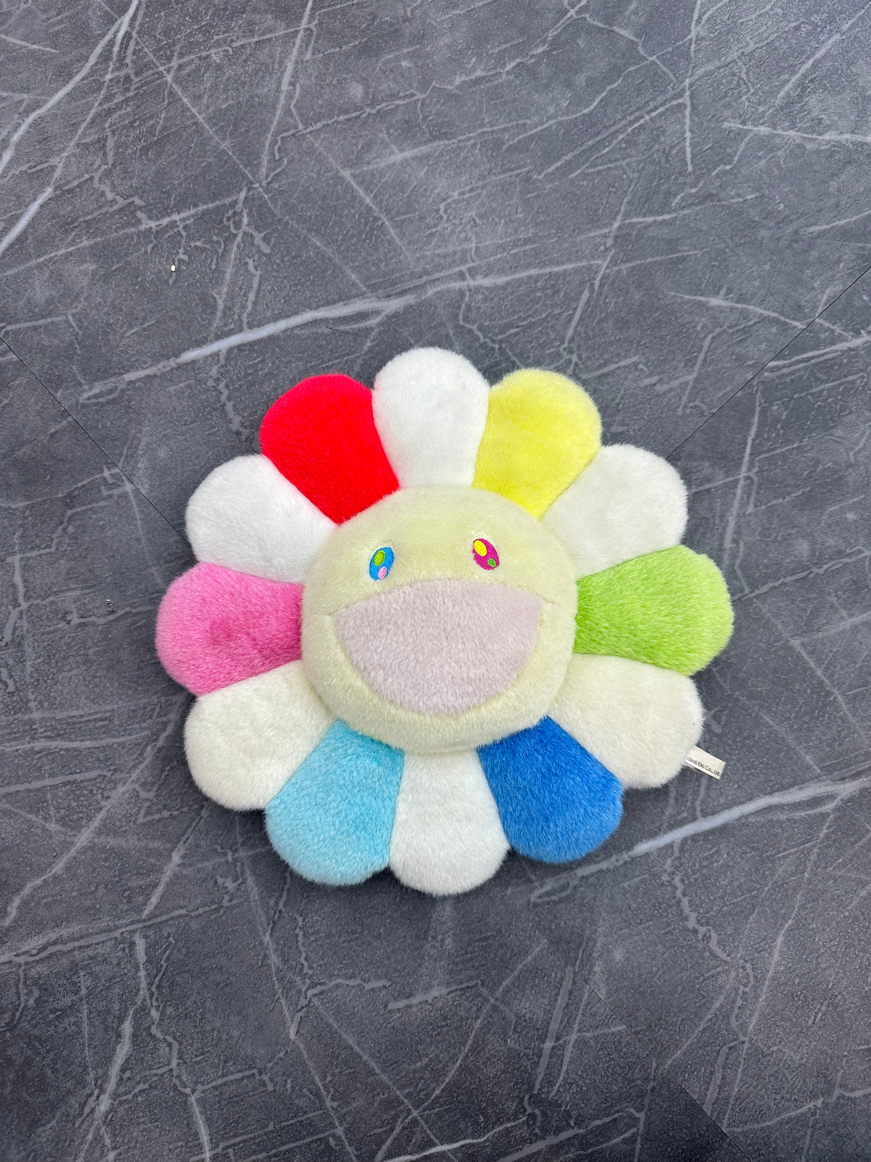 Takashi Murakami Flower Plush 30CM Rainbow