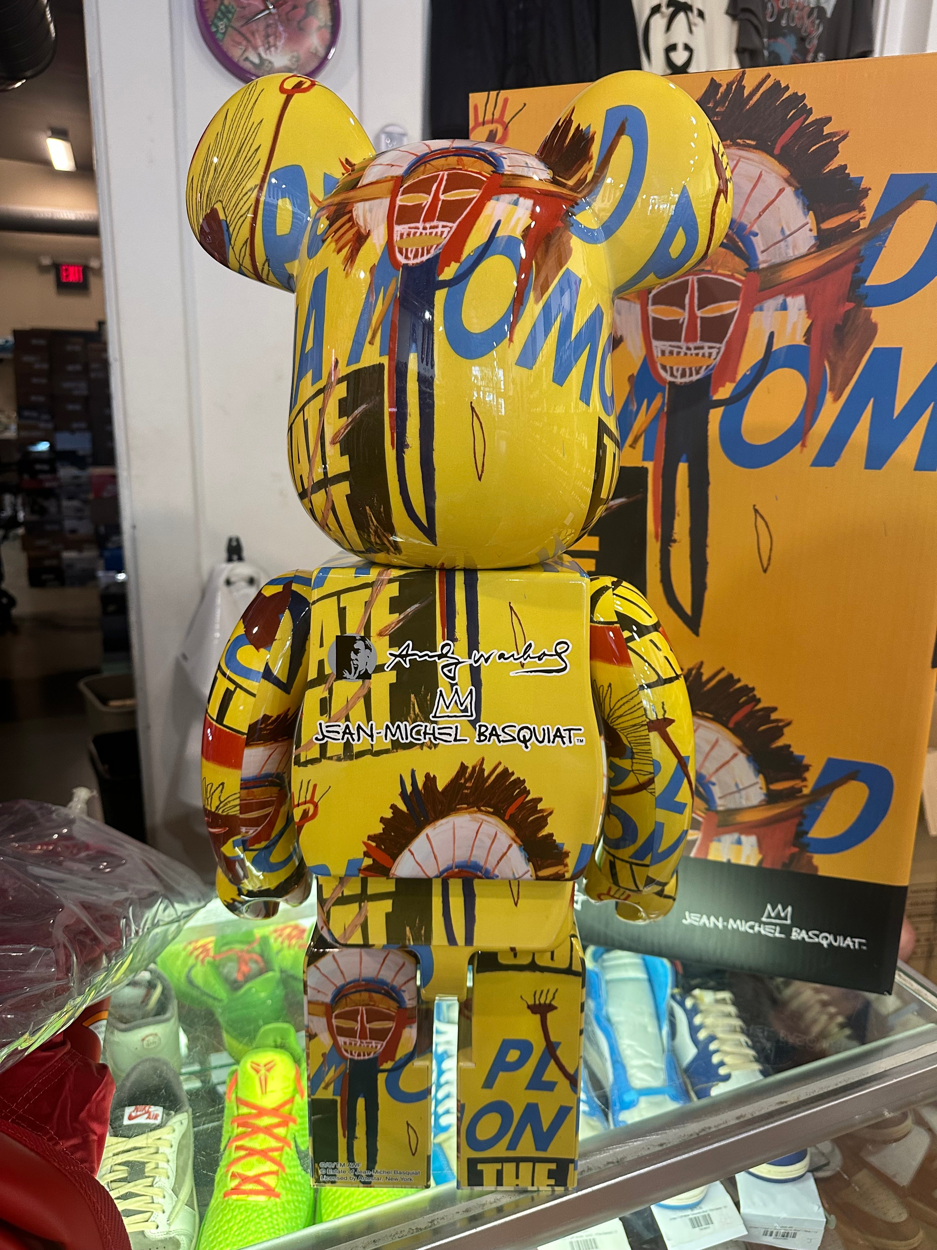 Bearbrick 1000% “Andy Warhol X Jean-Michel BASQUIAT” #3