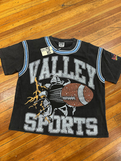 Vale Football Bling Tee “Black”