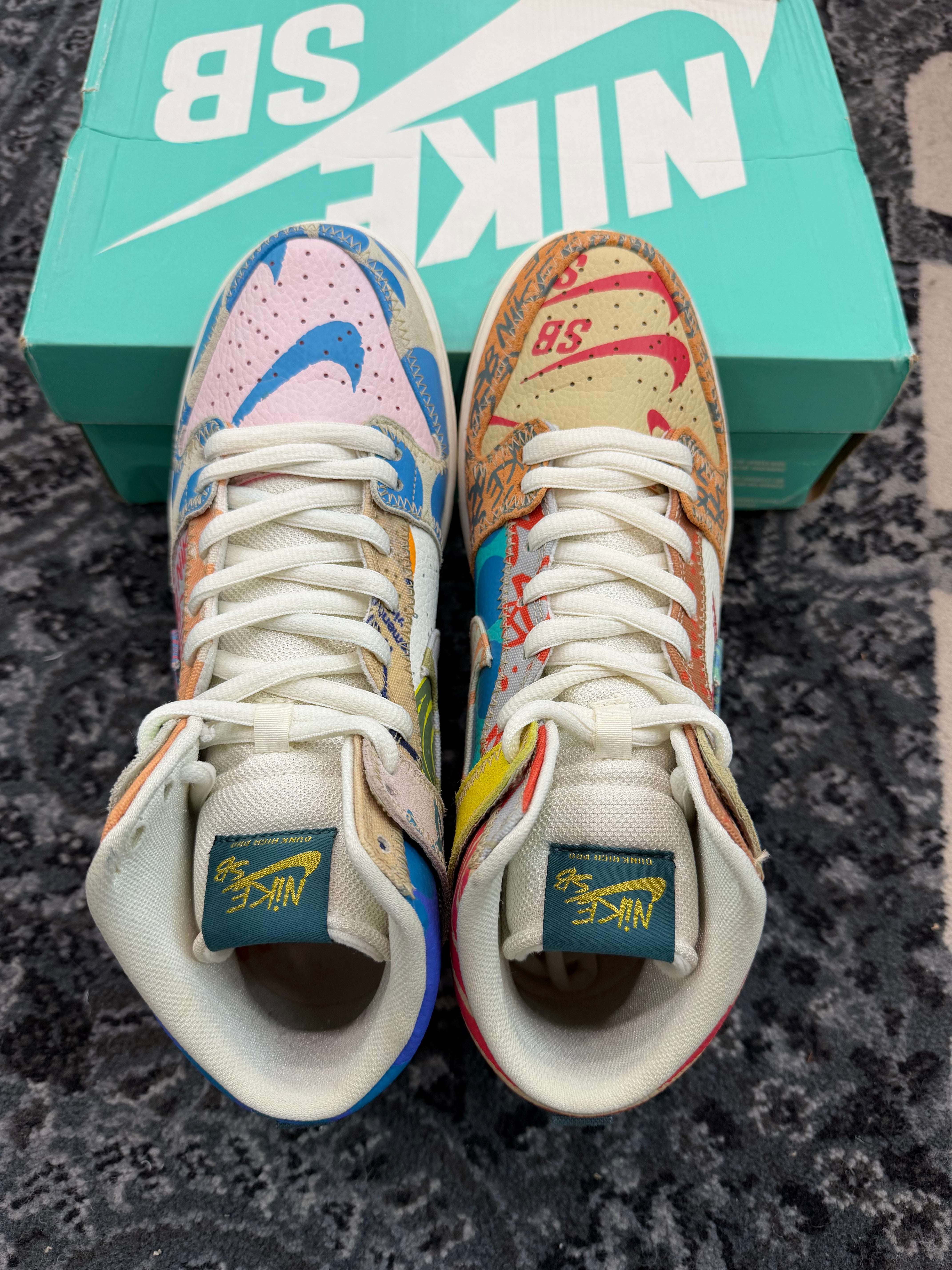 Nike Dunk High x Thomas Campbell “What The”