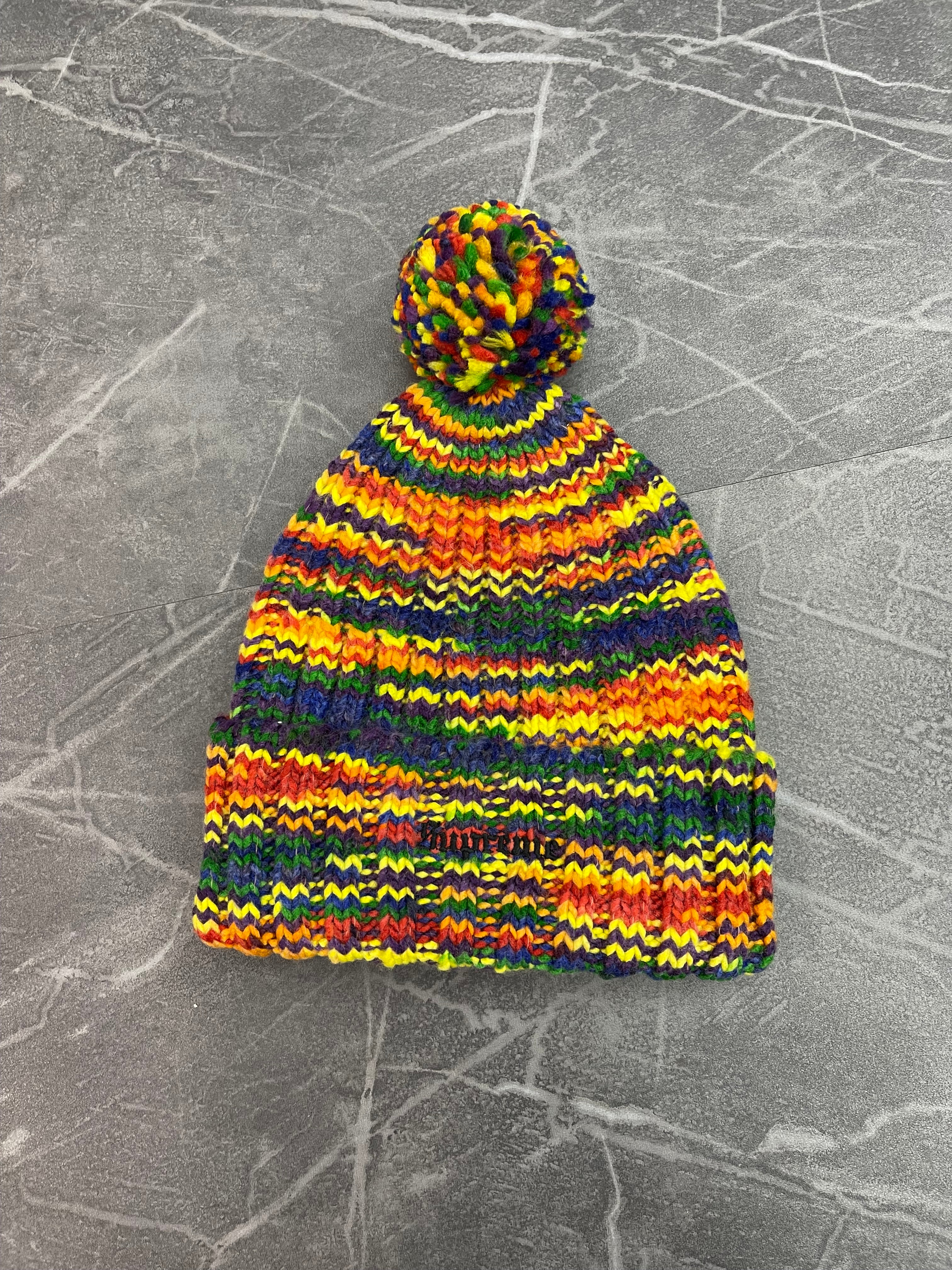 Supreme Static Beanie Knit YAM