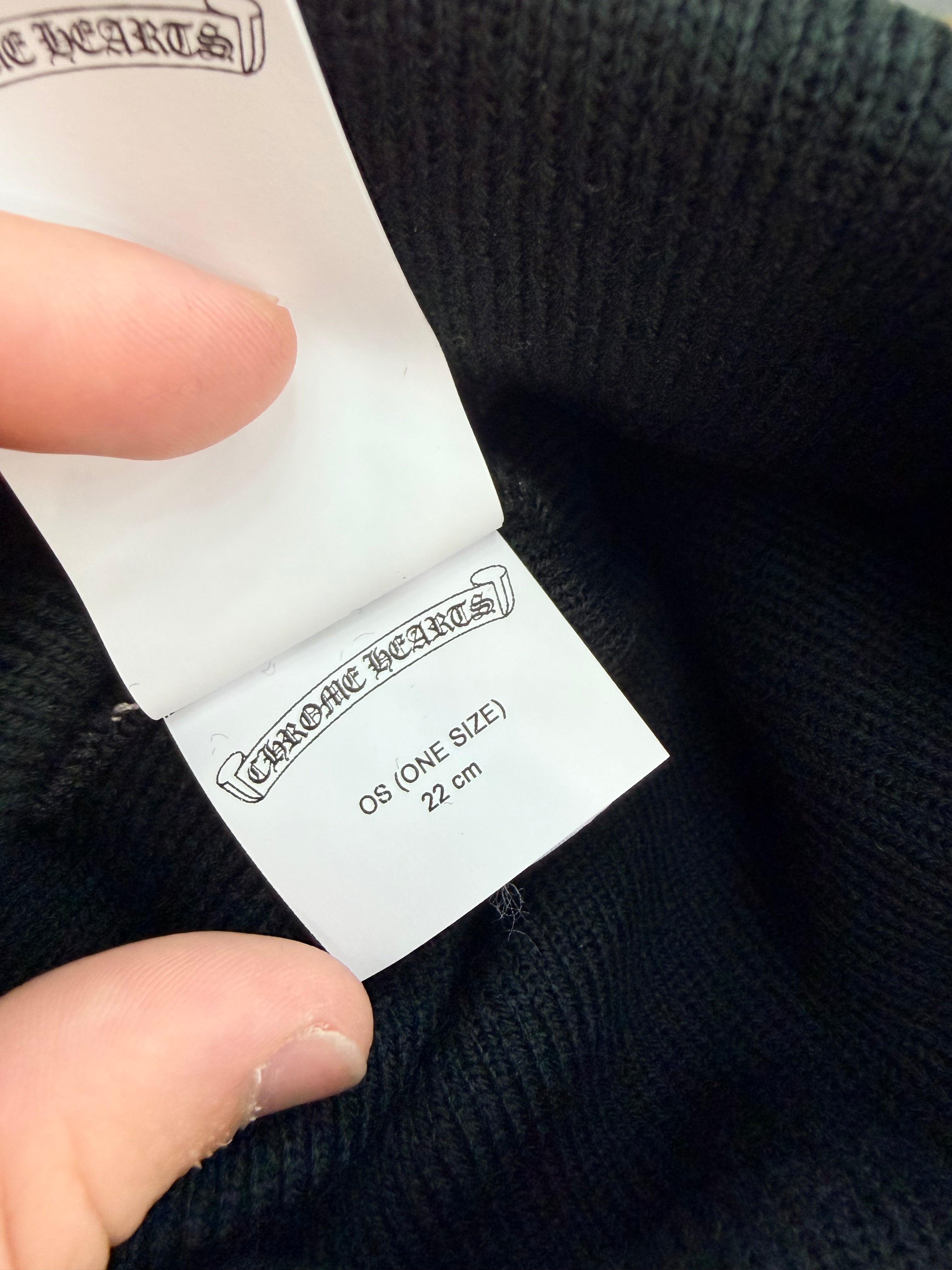Chrome Hearts Beanie “Black”
