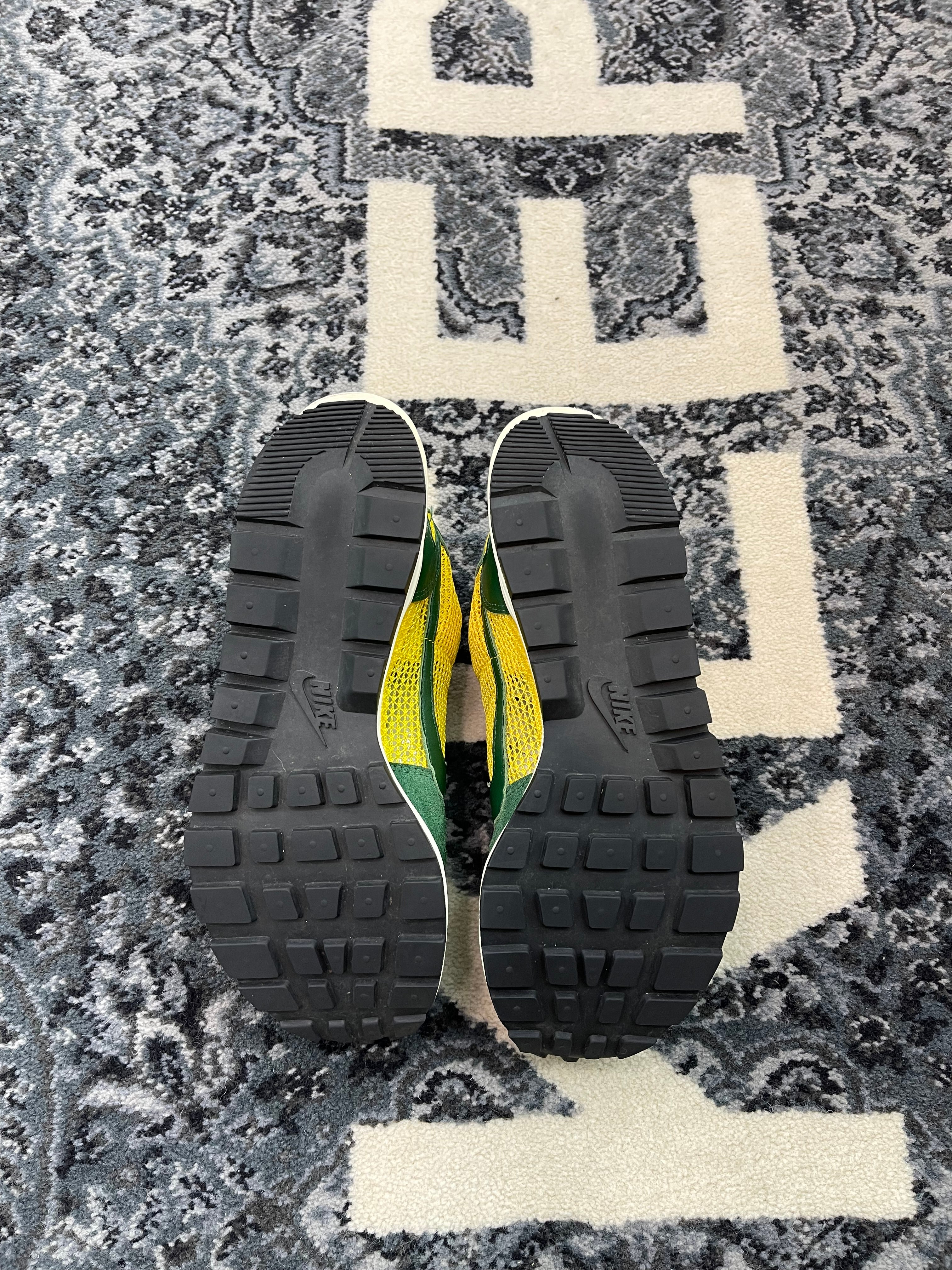 Sacai Vaporwaffle “Tour Yellow Stadium Green”