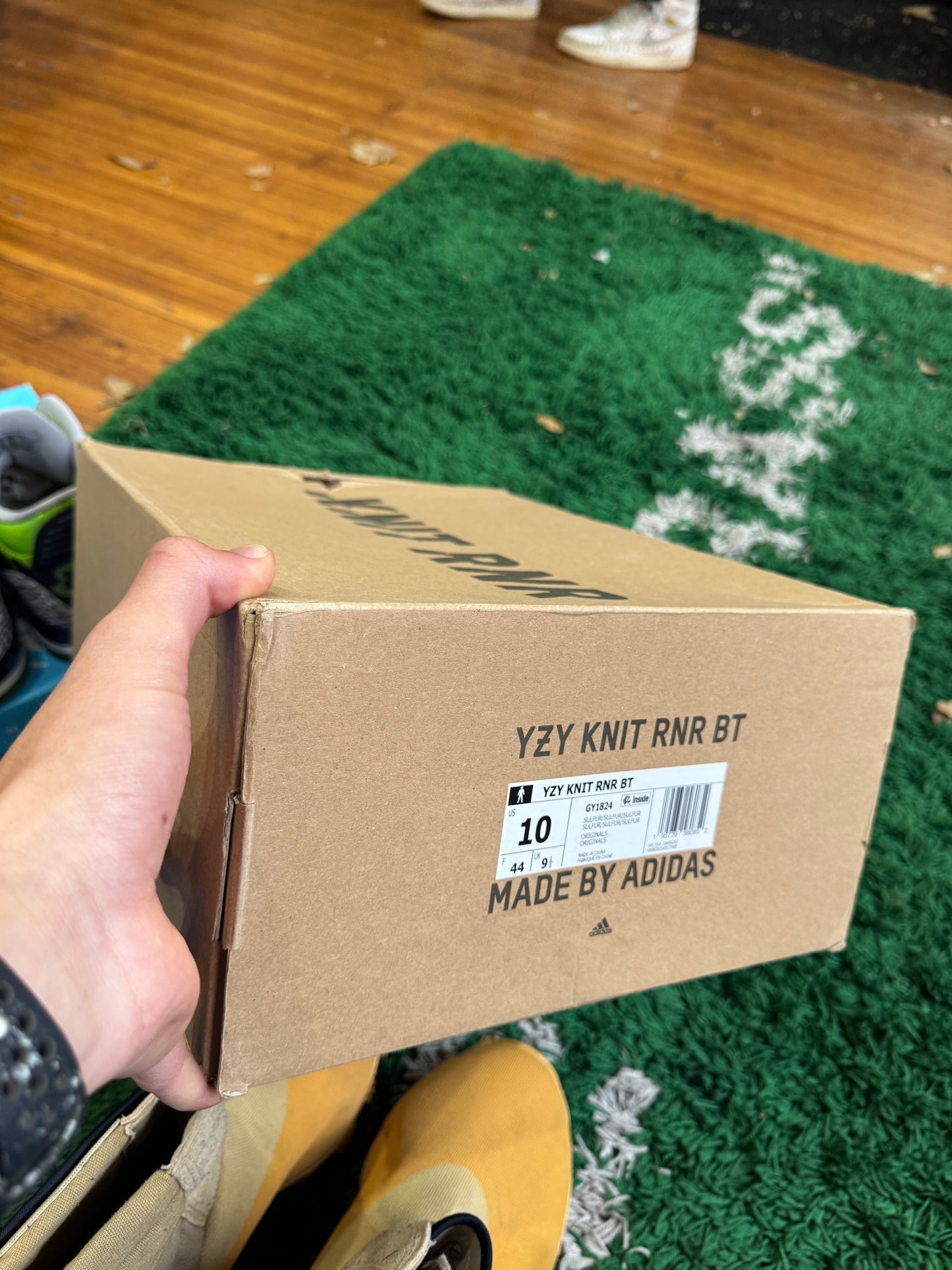 Yeezy Knit RNR Boot “Sulfur”