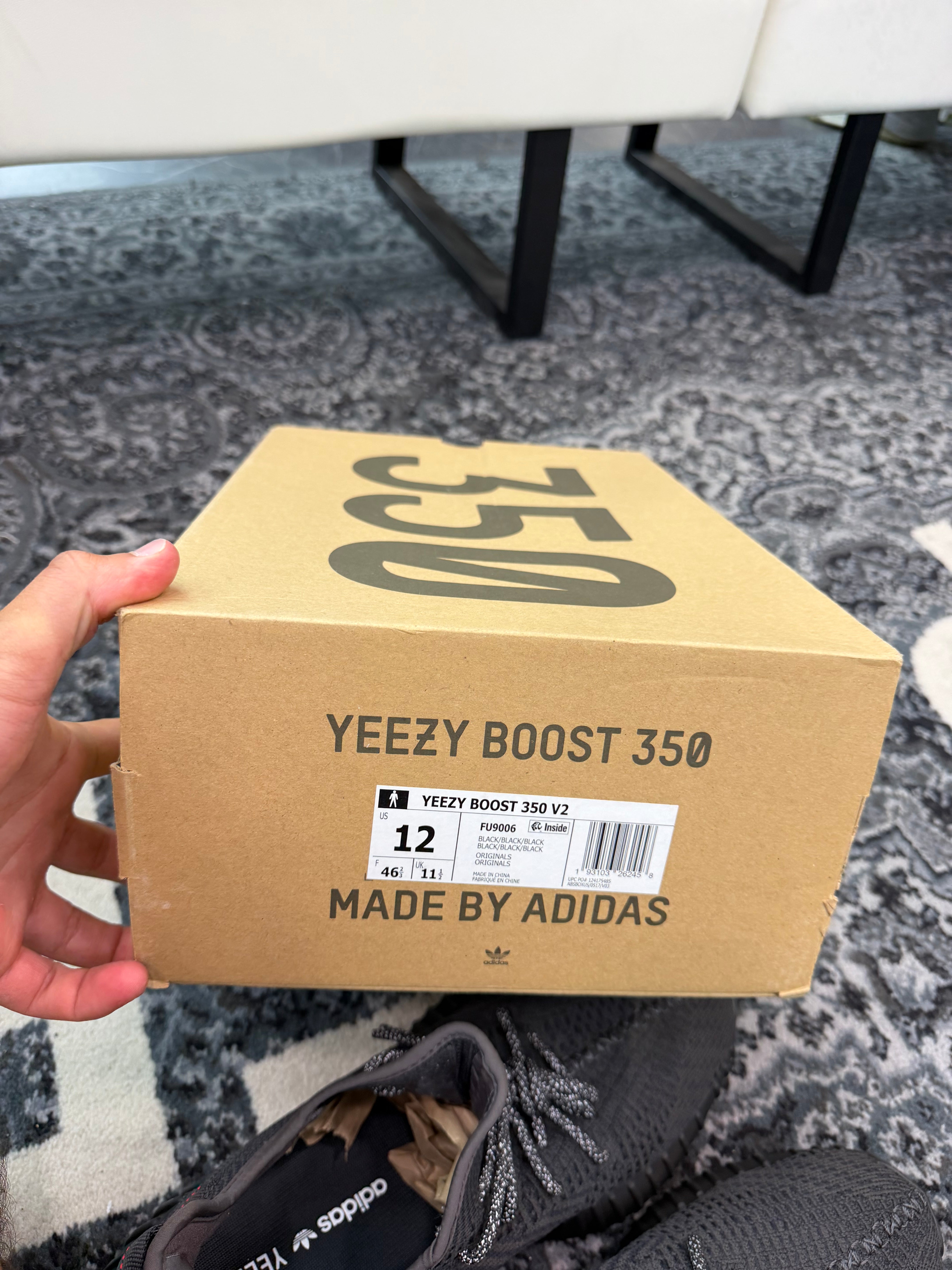 Yeezy 350 “Black Non-Reflective”
