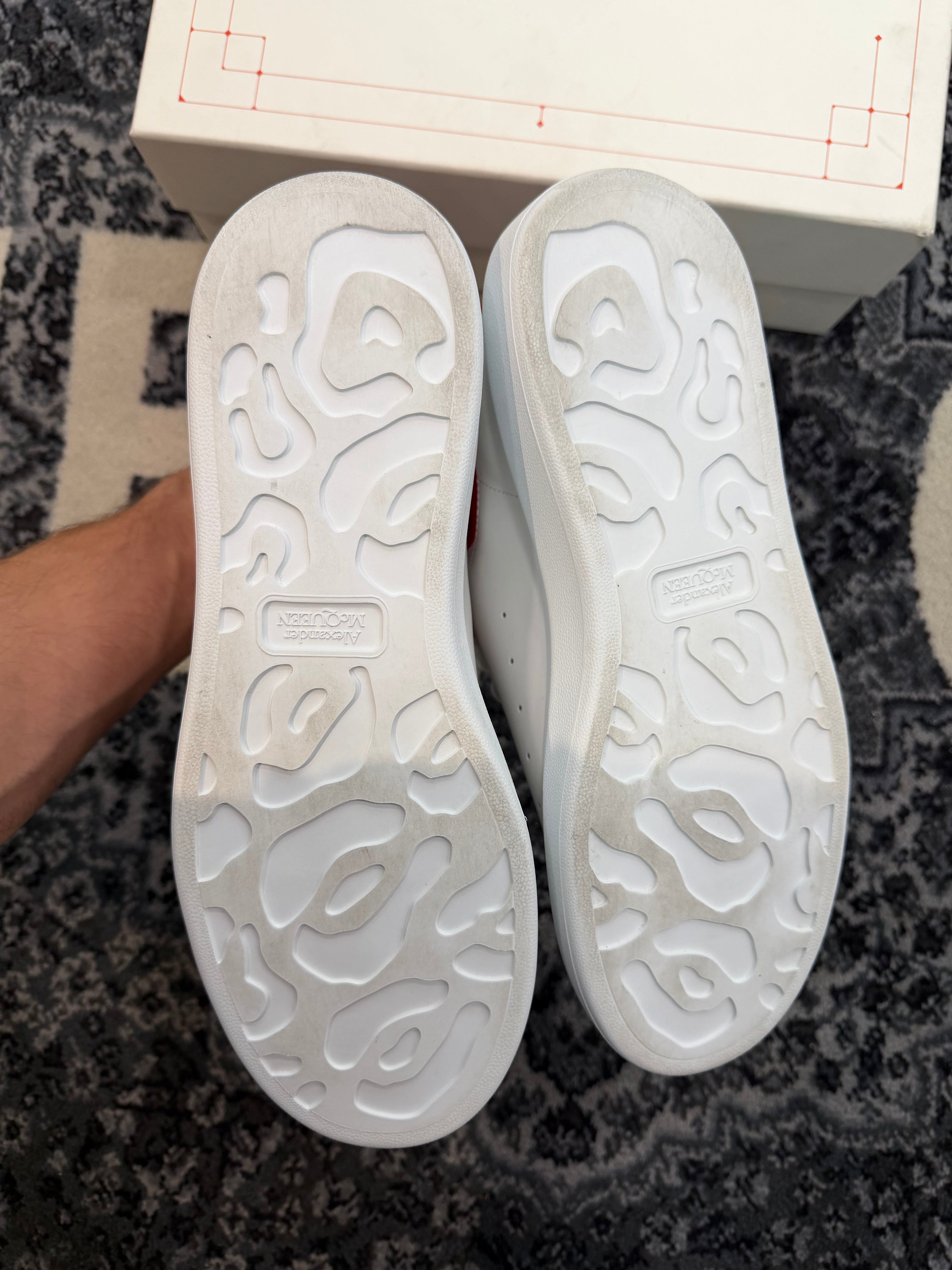 Alexander Mcqueen Sneaker Low “Red White”