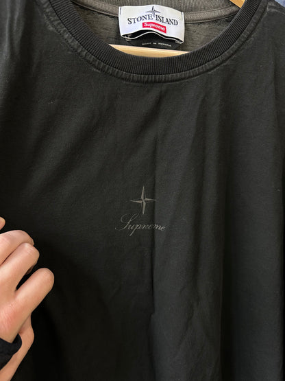 Supreme x Stone Island Long Sleeve Cutout