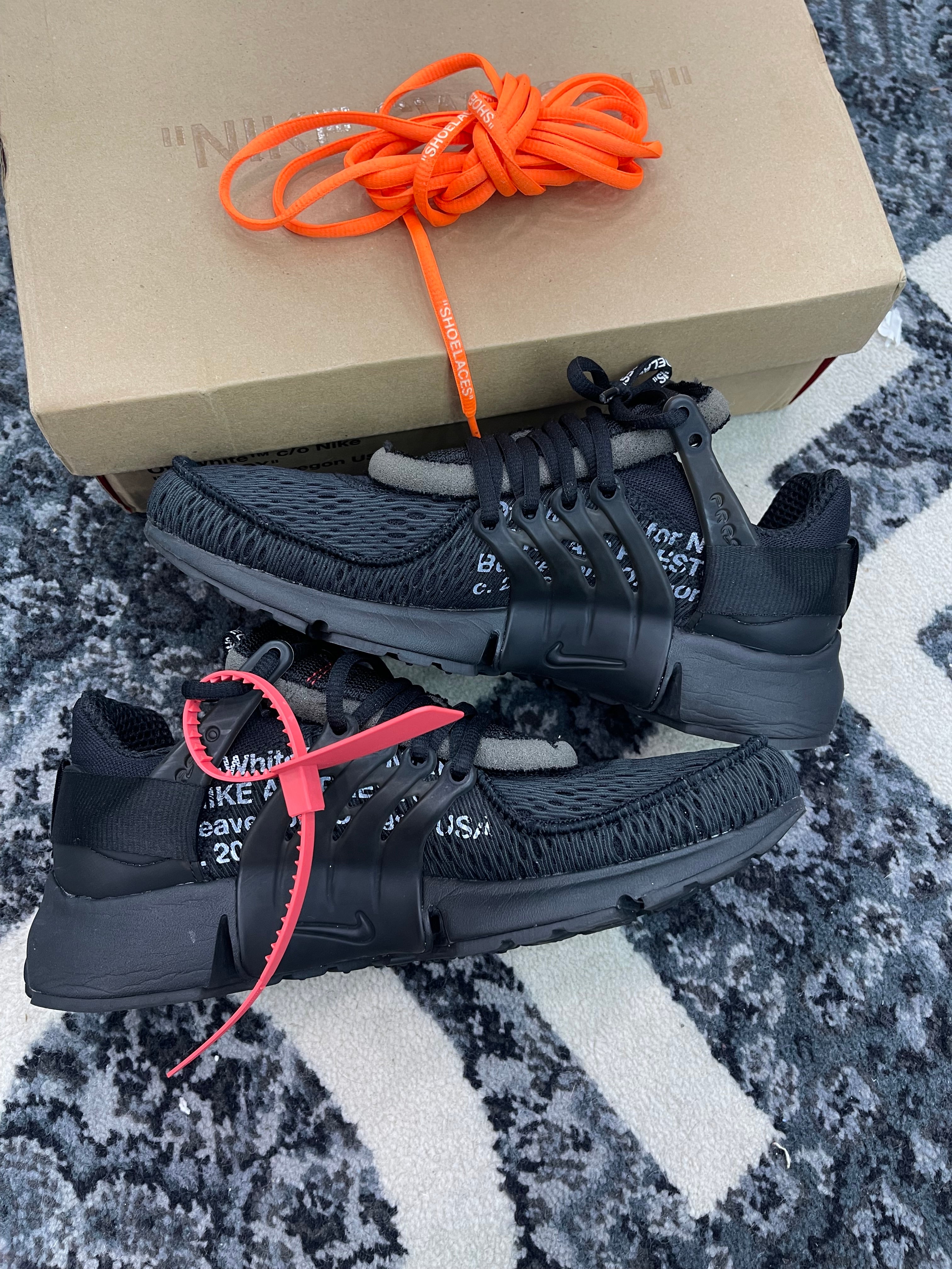 Nike x Off White Presto “Black”