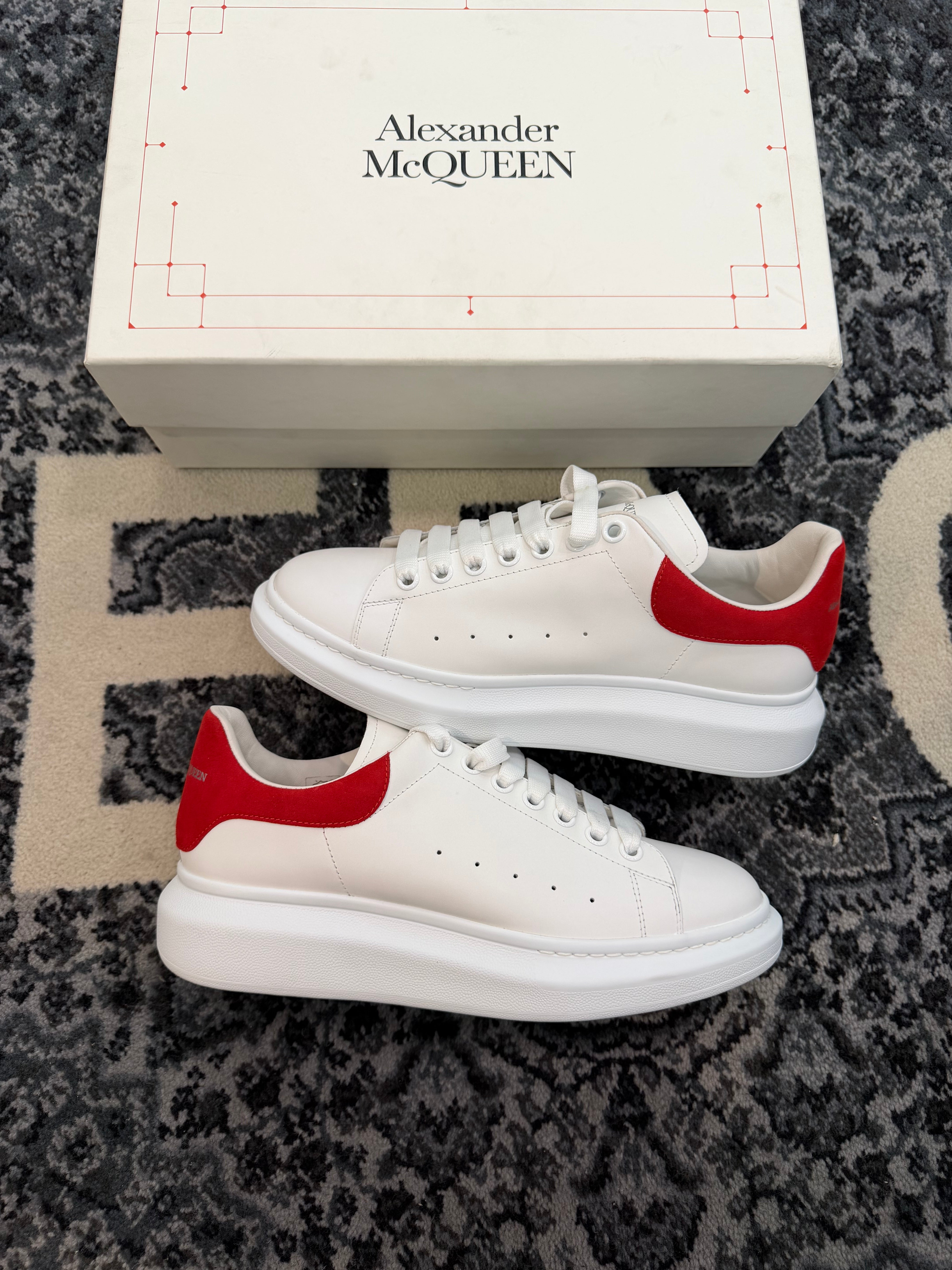 Alexander Mcqueen Sneaker Low “Red White”