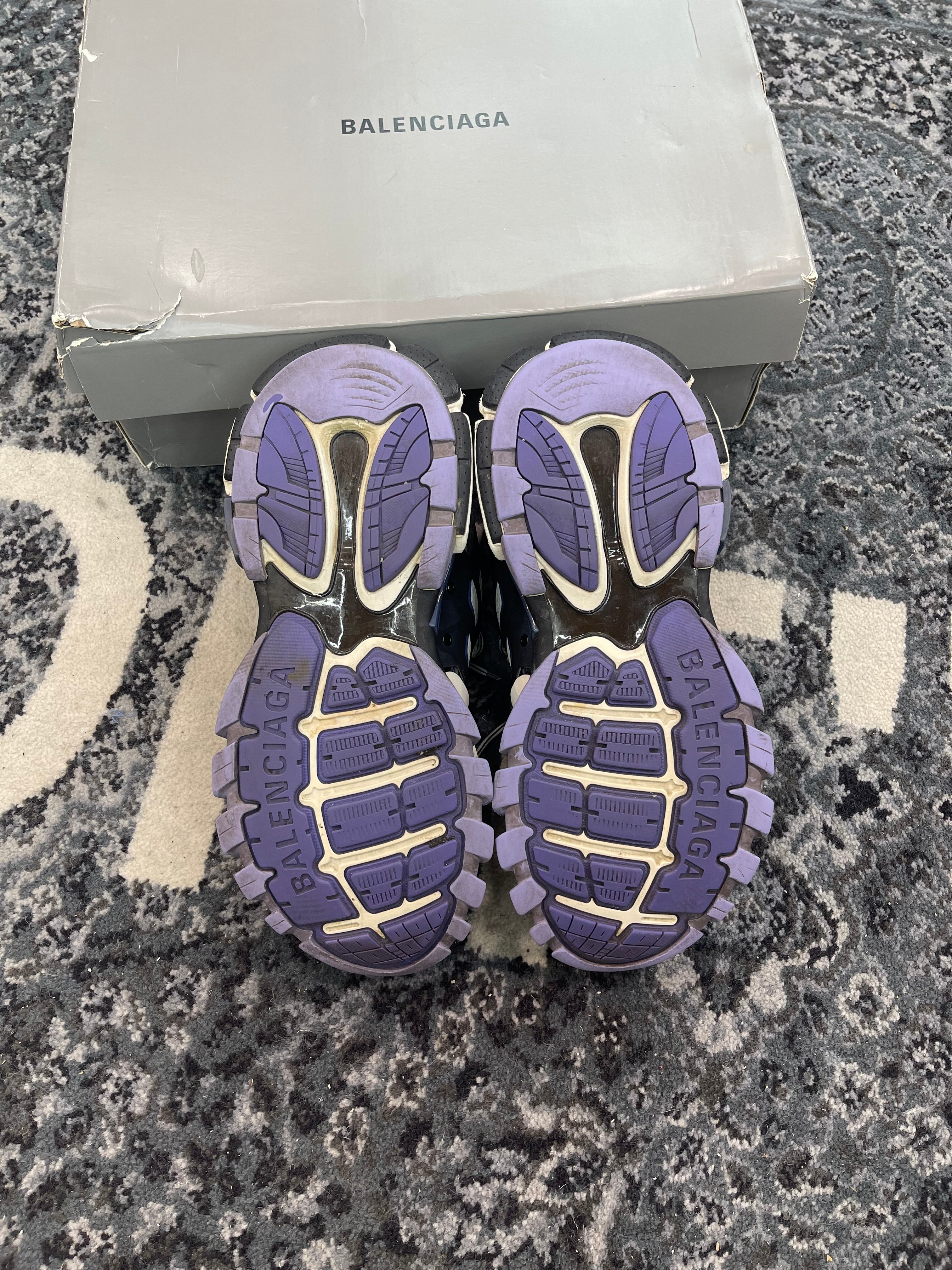 Balenciaga Track Runner “Purple White”