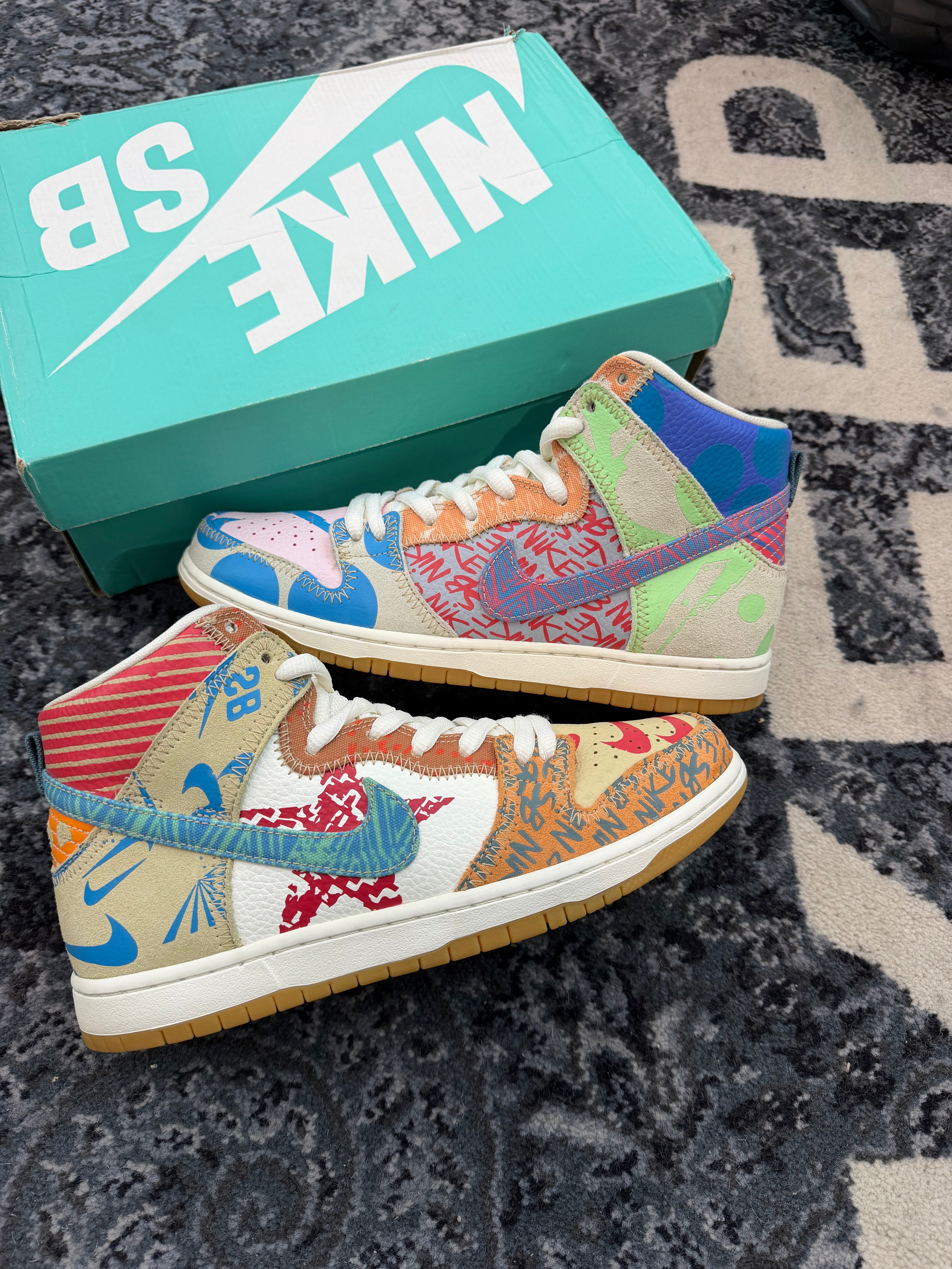 Nike Dunk High x Thomas Campbell “What The”