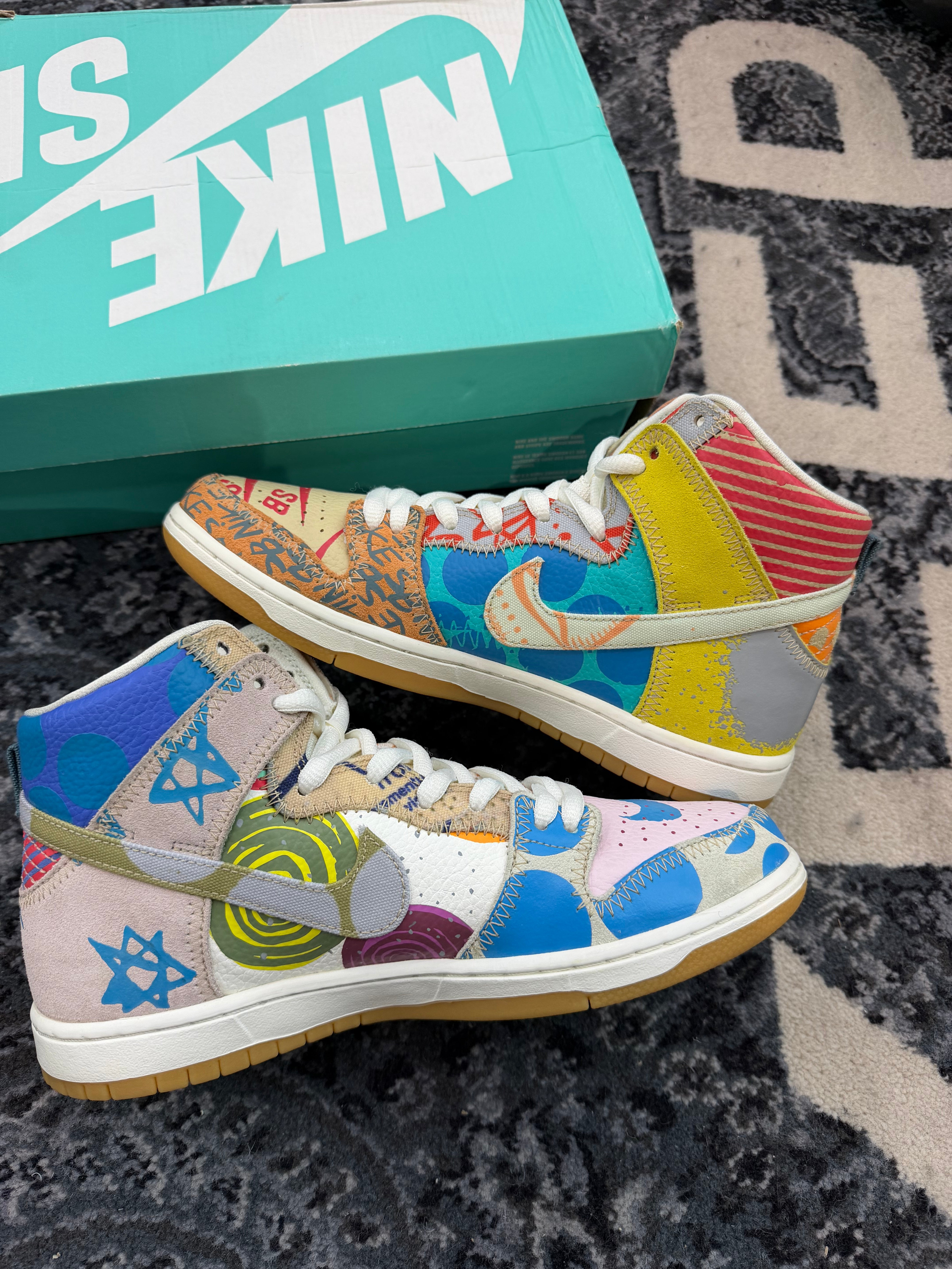 Nike Dunk High x Thomas Campbell “What The”