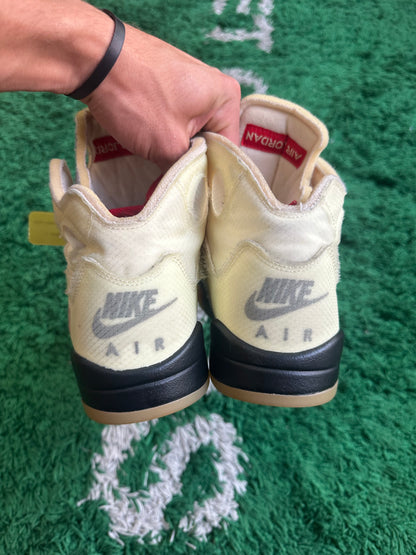 Jordan 5 Off White “Sail”