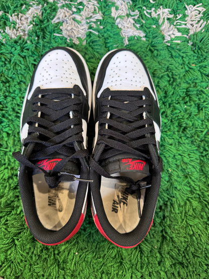 Jordan 1 Low “Black Toe”