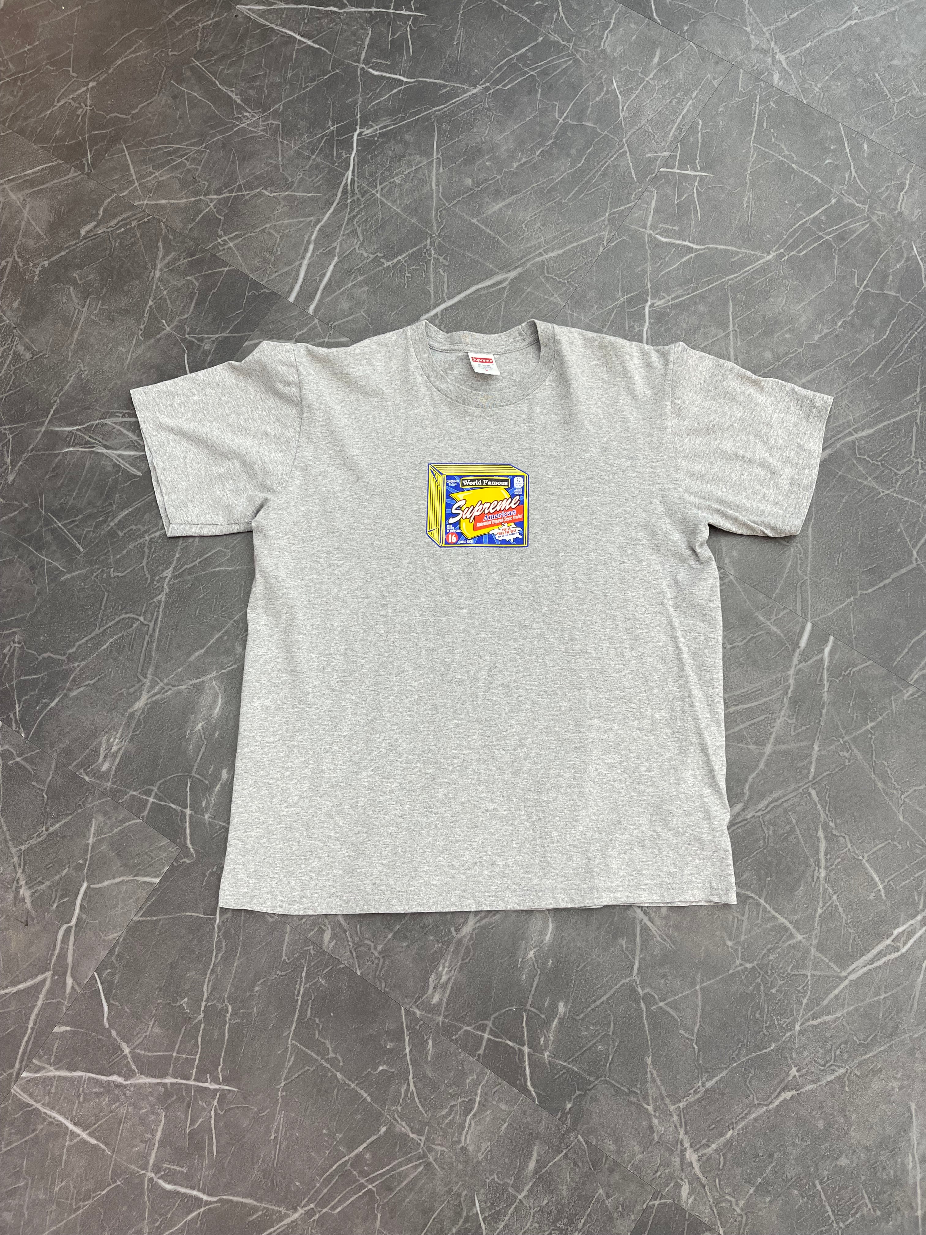 Supreme Cheese Tee “Heather Grey”