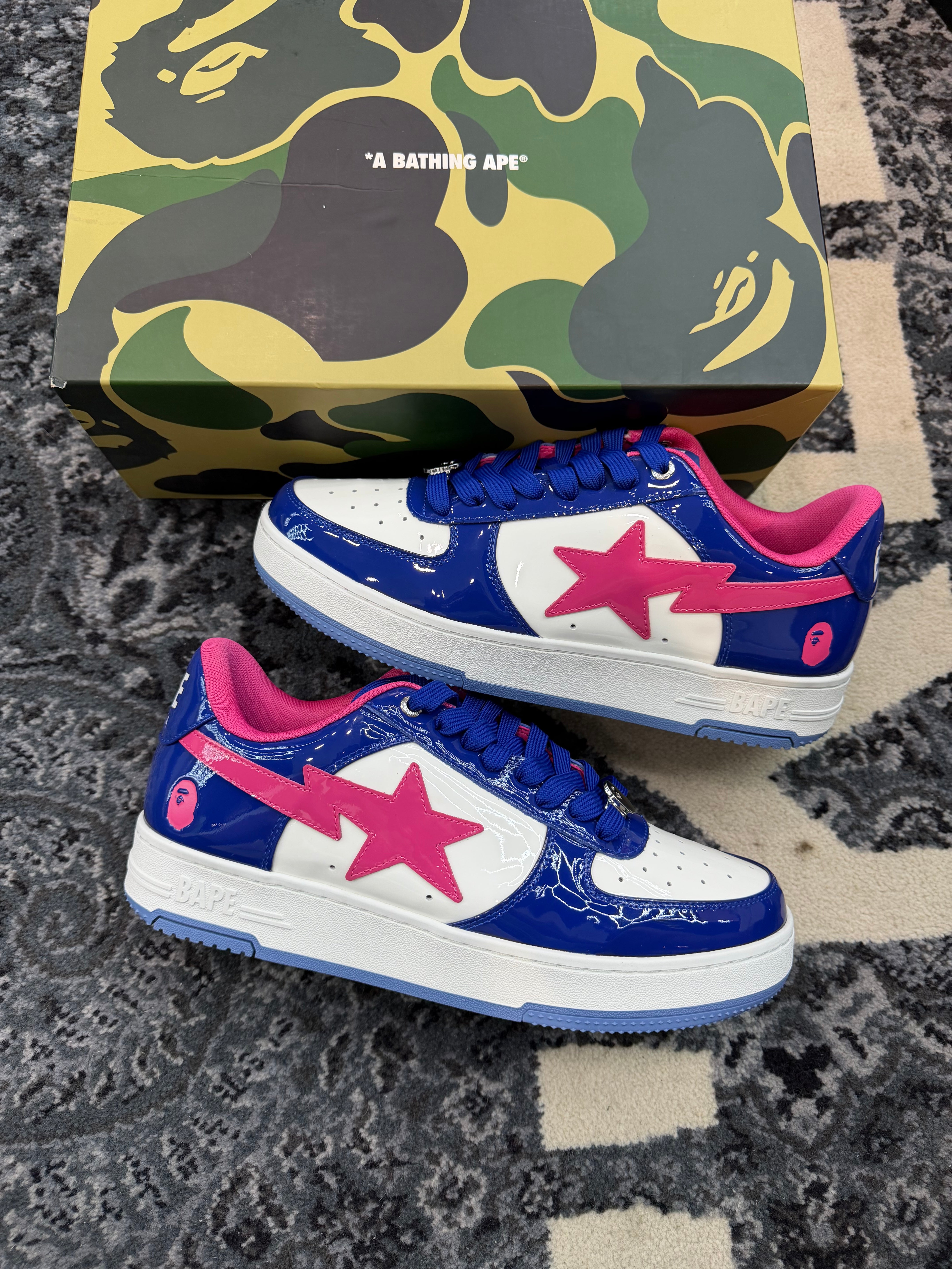 Bapesta Air Force “Cotton Candy”